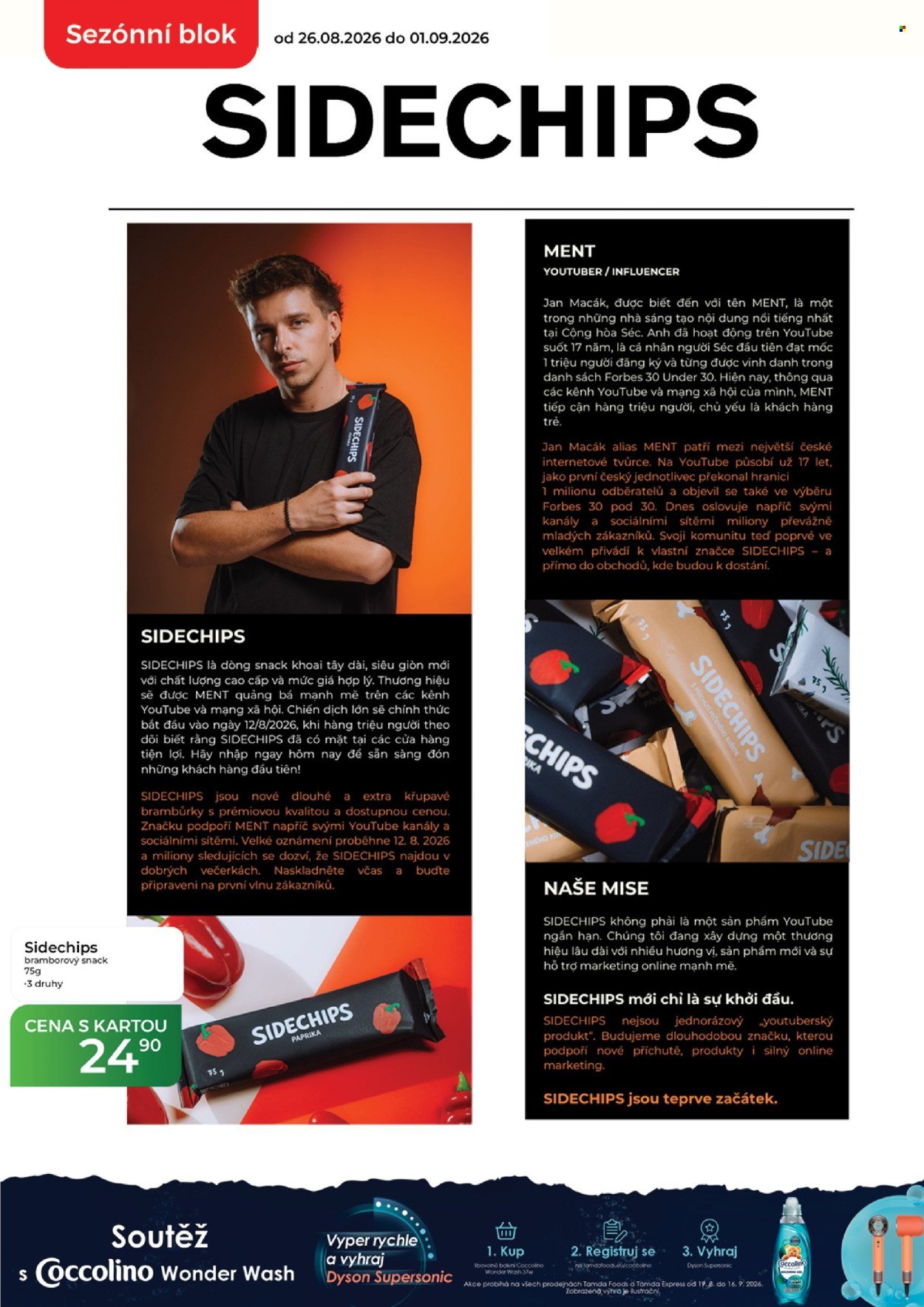TAMDA FOODS leták - Od středy 26.8.2026