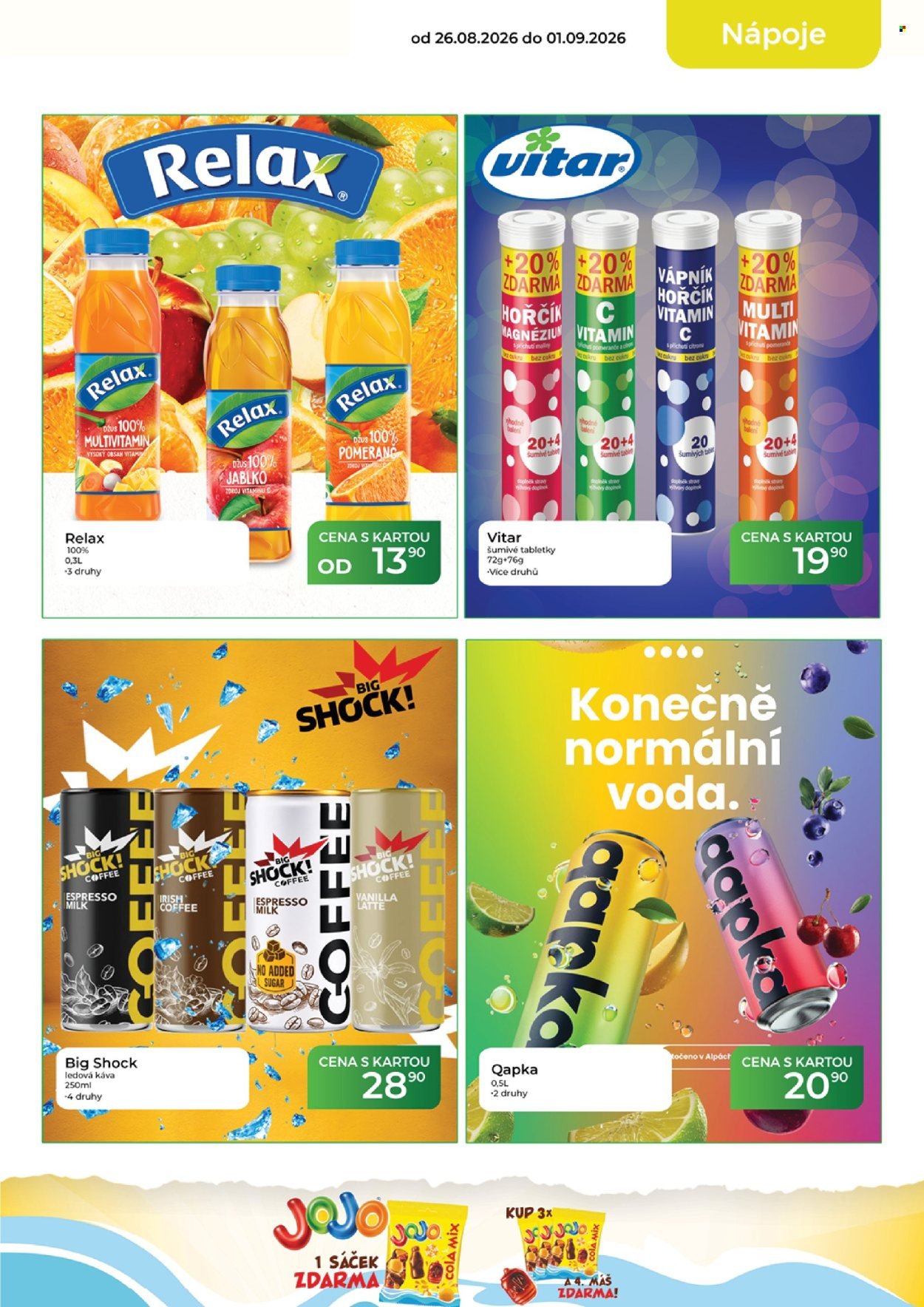 TAMDA FOODS leták - Od středy 26.8.2026