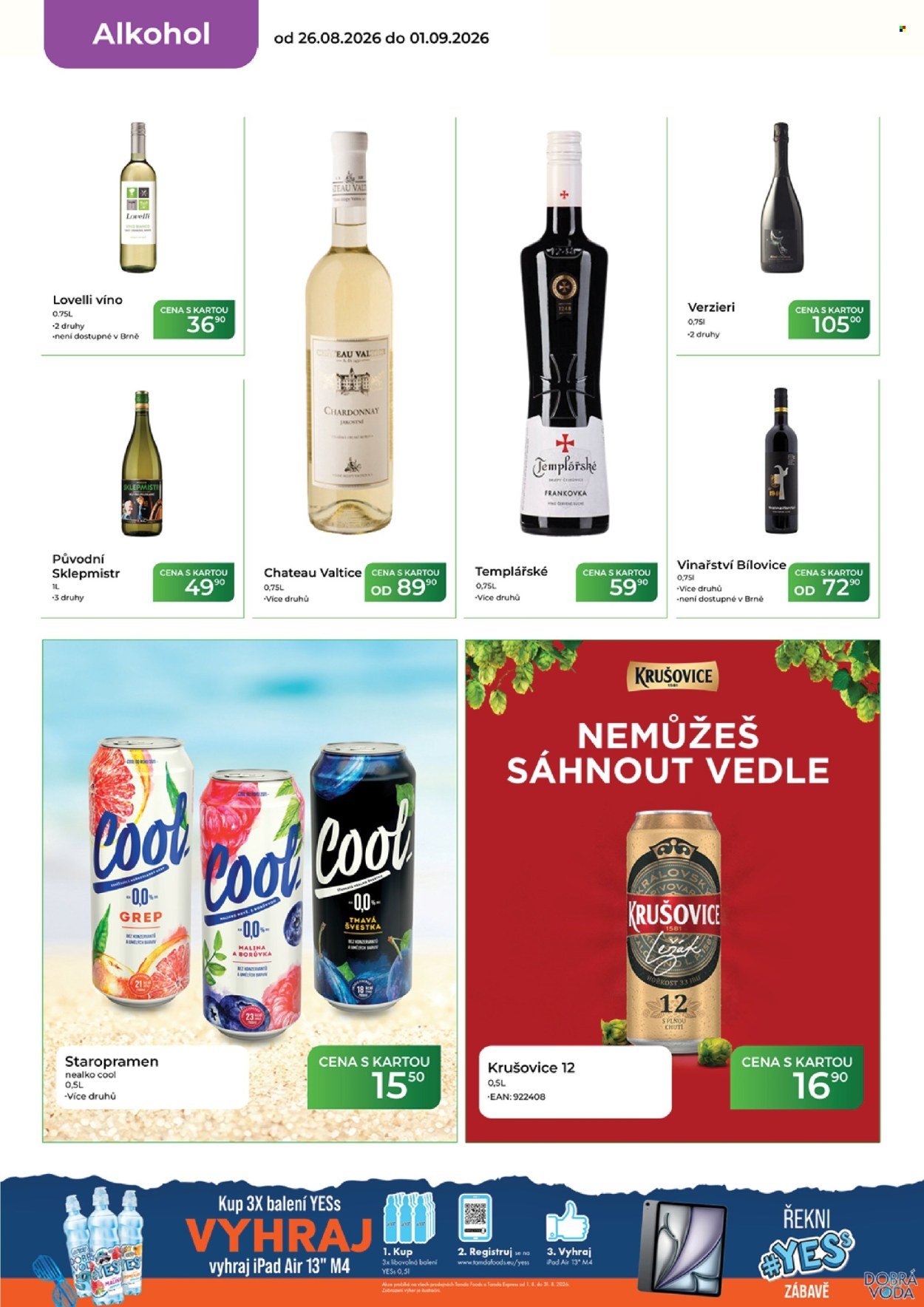 TAMDA FOODS leták - Od středy 26.8.2026