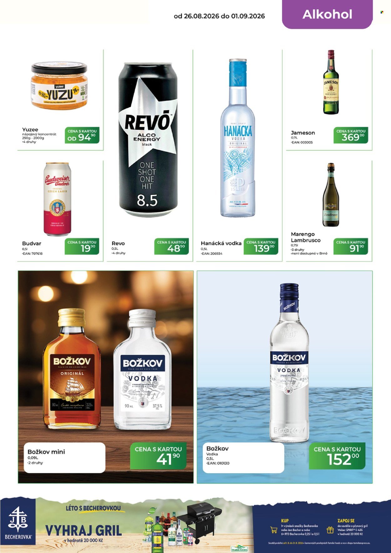 TAMDA FOODS leták - Od středy 26.8.2026