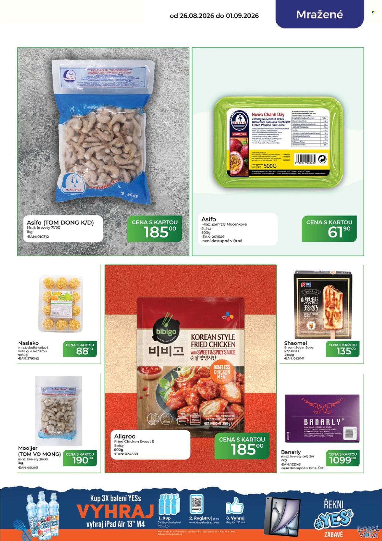 TAMDA FOODS leták - Od středy 26.8.2026