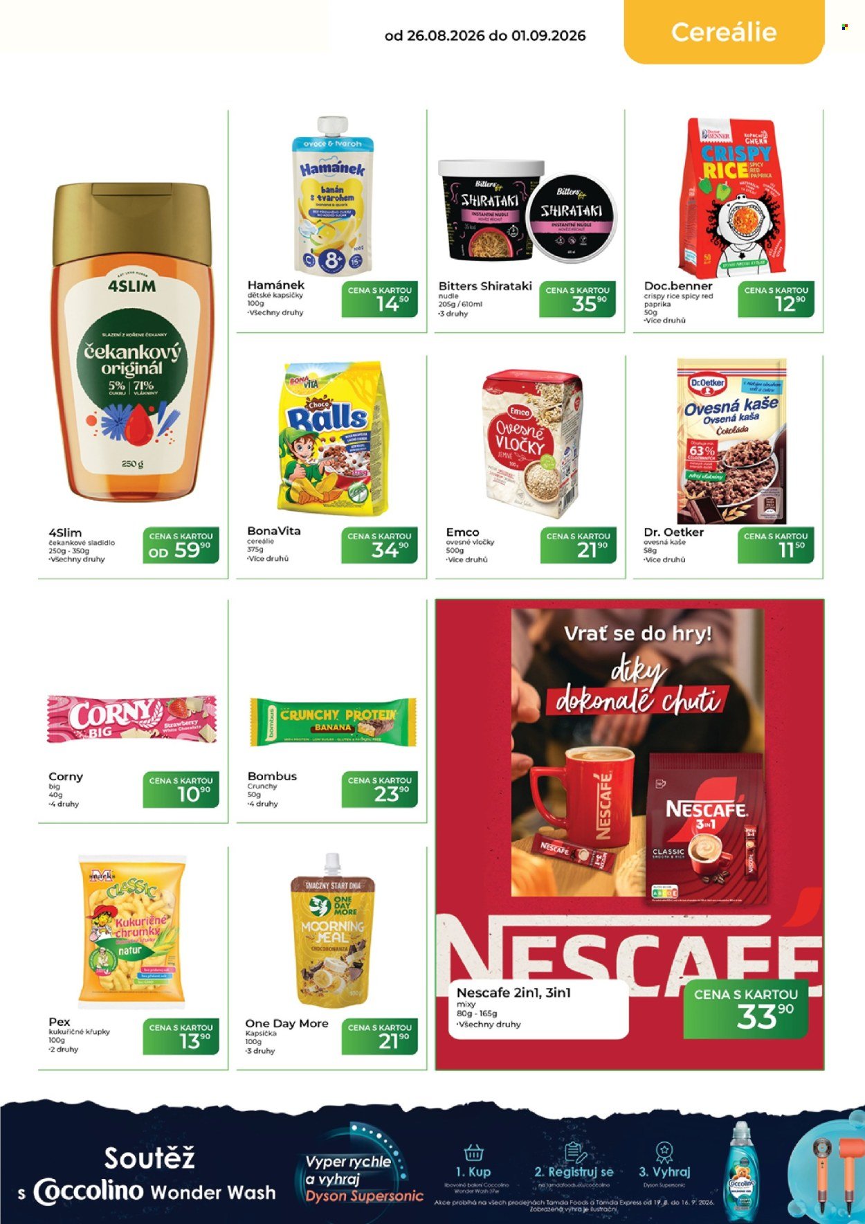 TAMDA FOODS leták - Od středy 26.8.2026