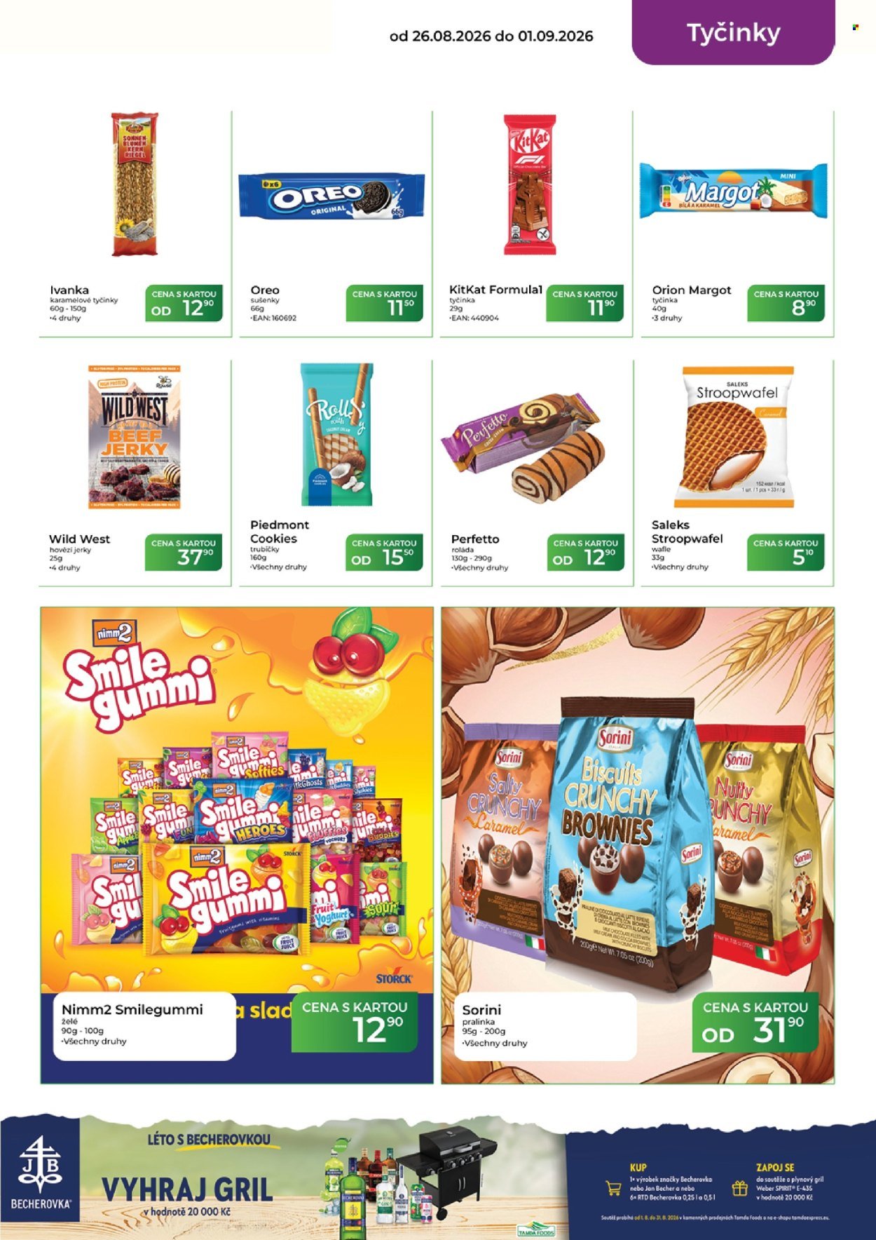 TAMDA FOODS leták - Od středy 26.8.2026