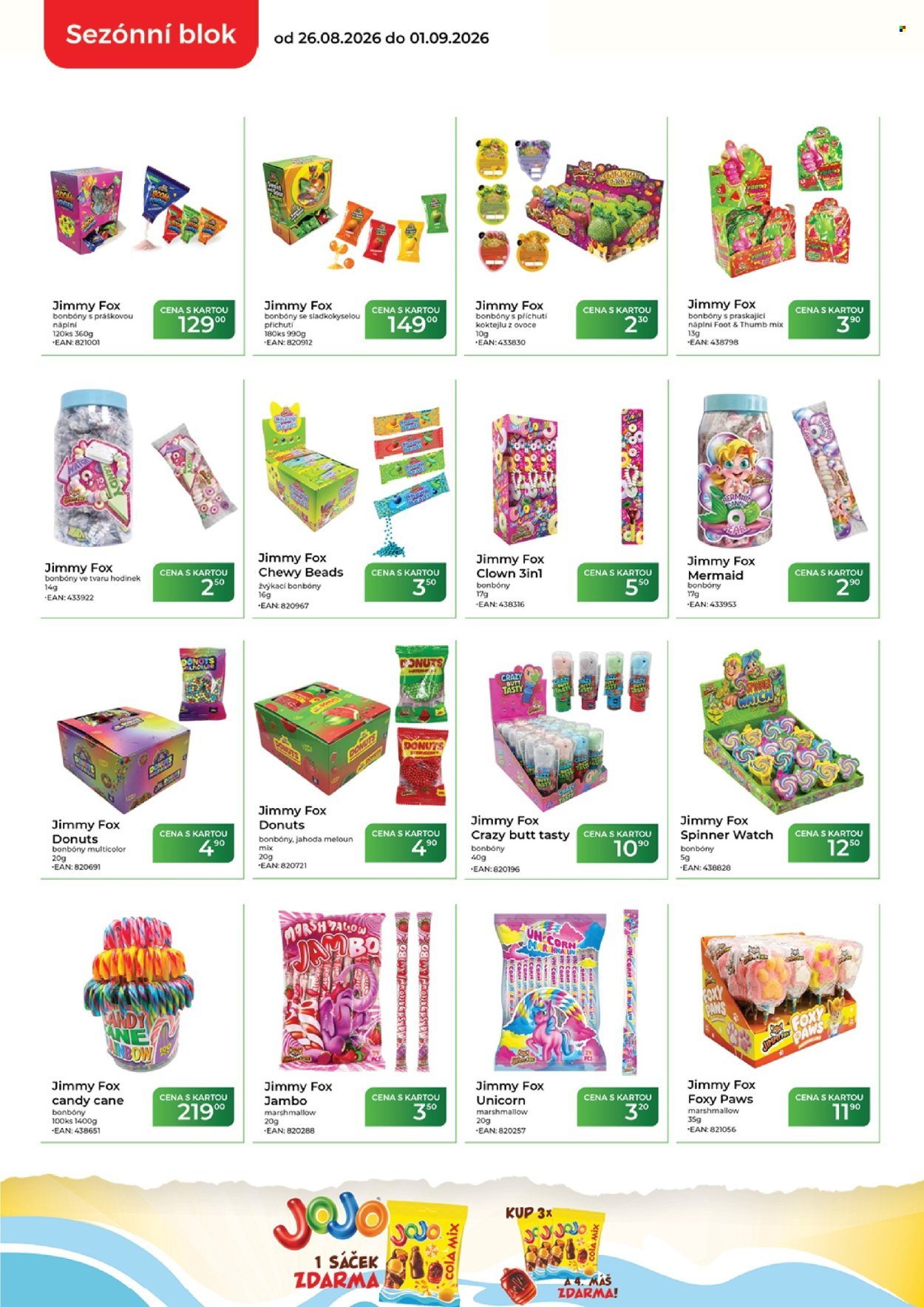 TAMDA FOODS leták - Od středy 26.8.2026