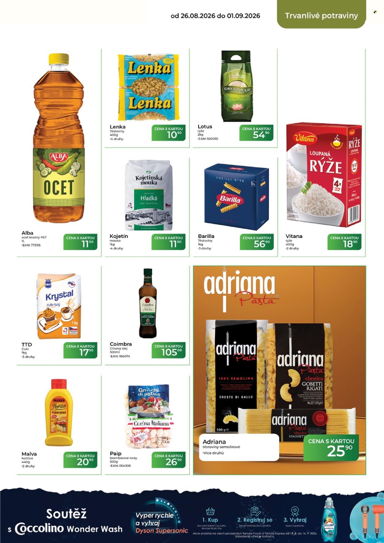 TAMDA FOODS leták - Od středy 26.8.2026