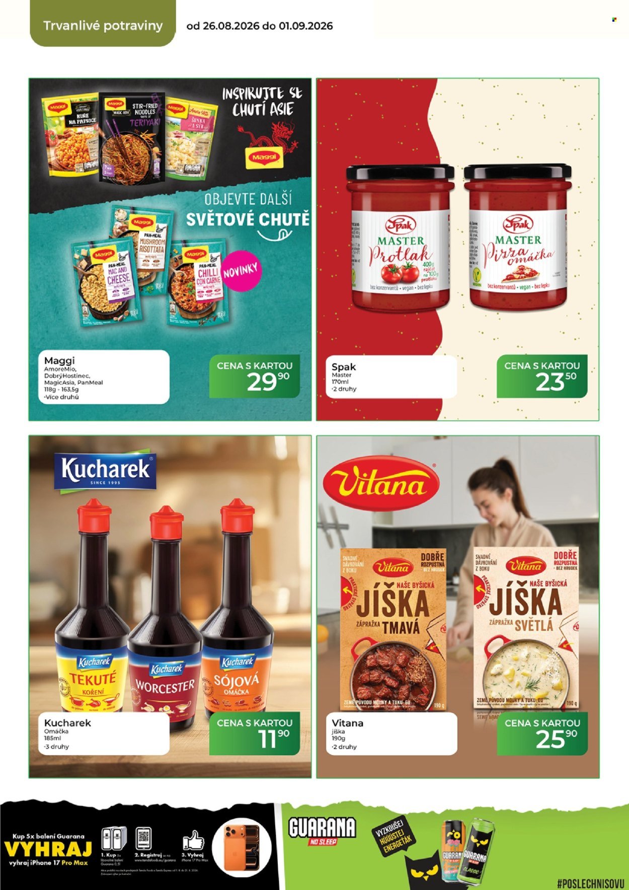 TAMDA FOODS leták - Od středy 26.8.2026