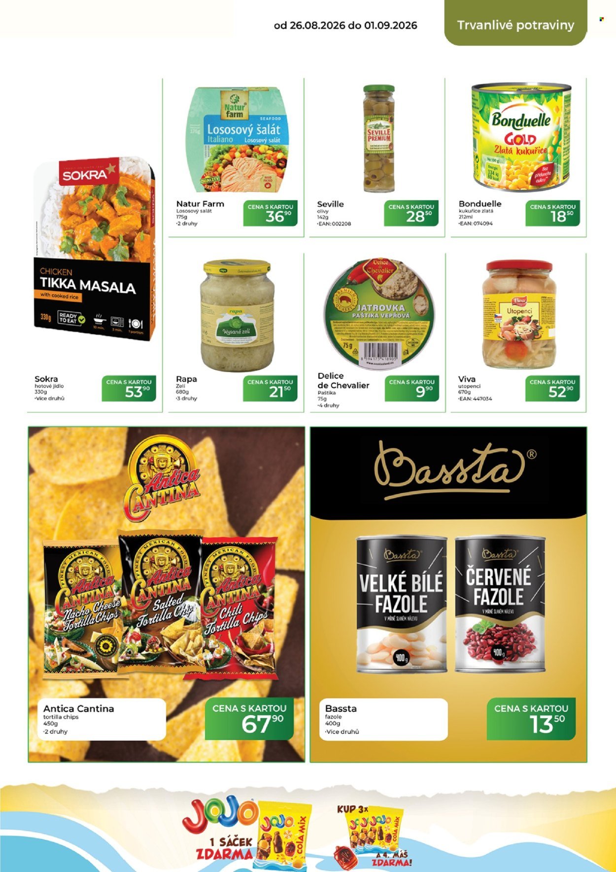 TAMDA FOODS leták - Od středy 26.8.2026