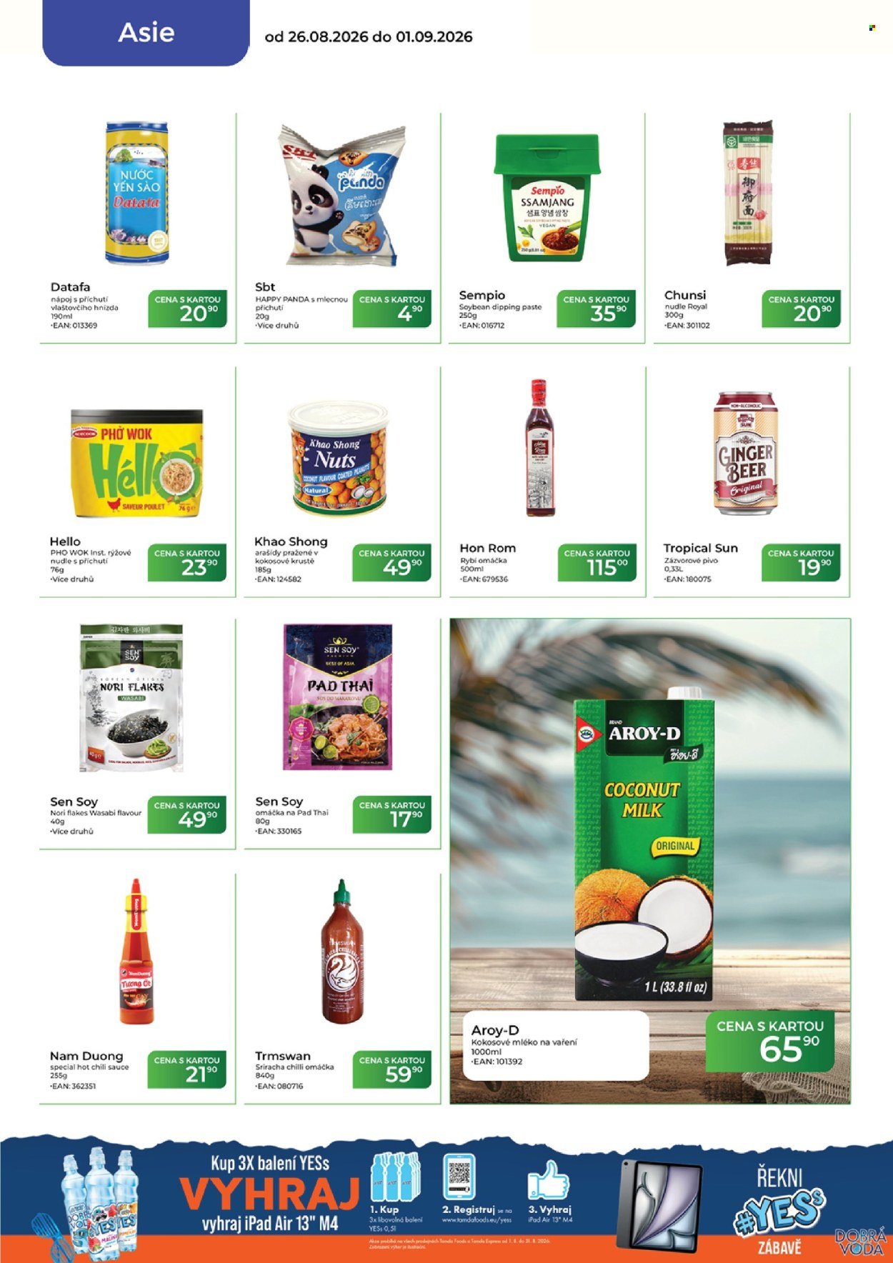 TAMDA FOODS leták - Od středy 26.8.2026