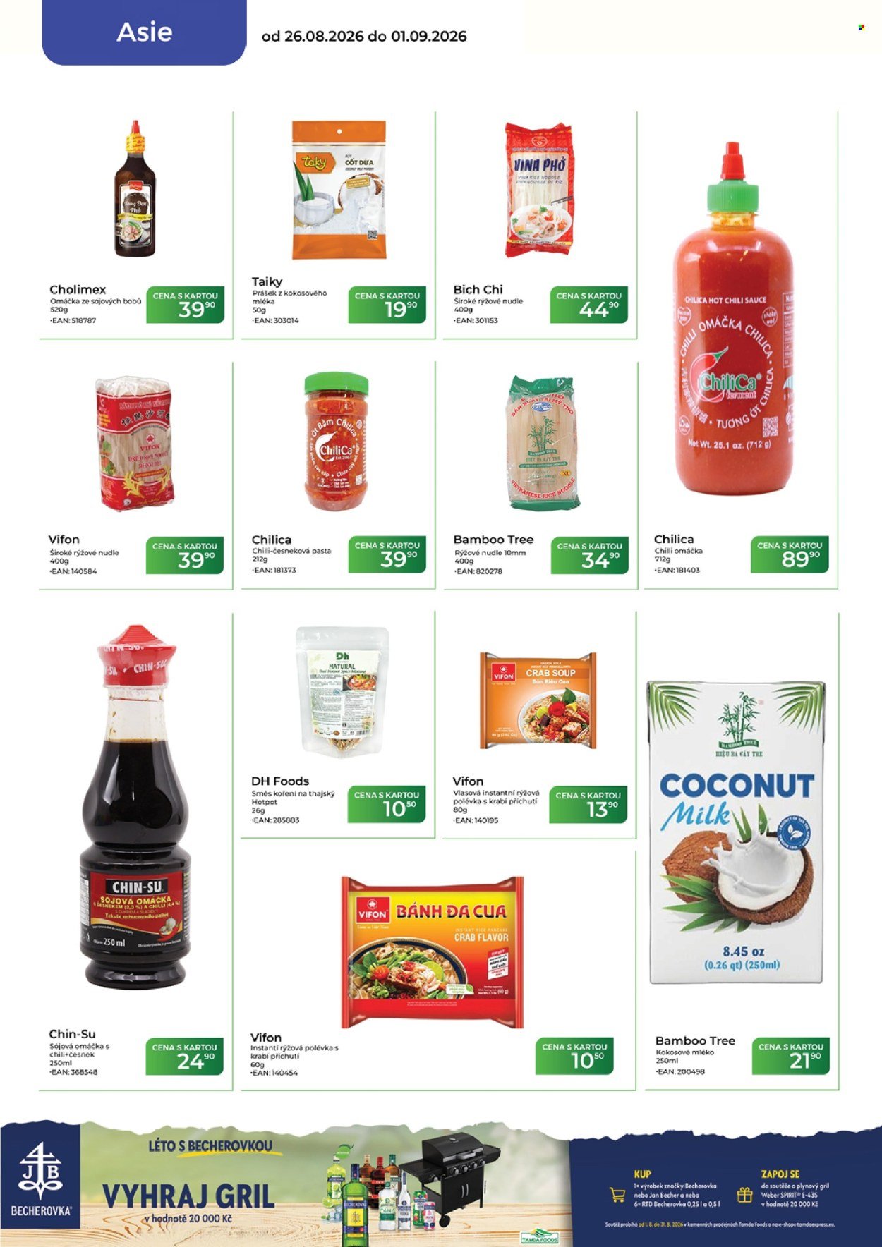 TAMDA FOODS leták - Od středy 26.8.2026
