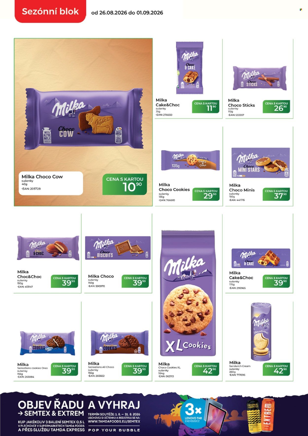 TAMDA FOODS leták - Od středy 26.8.2026