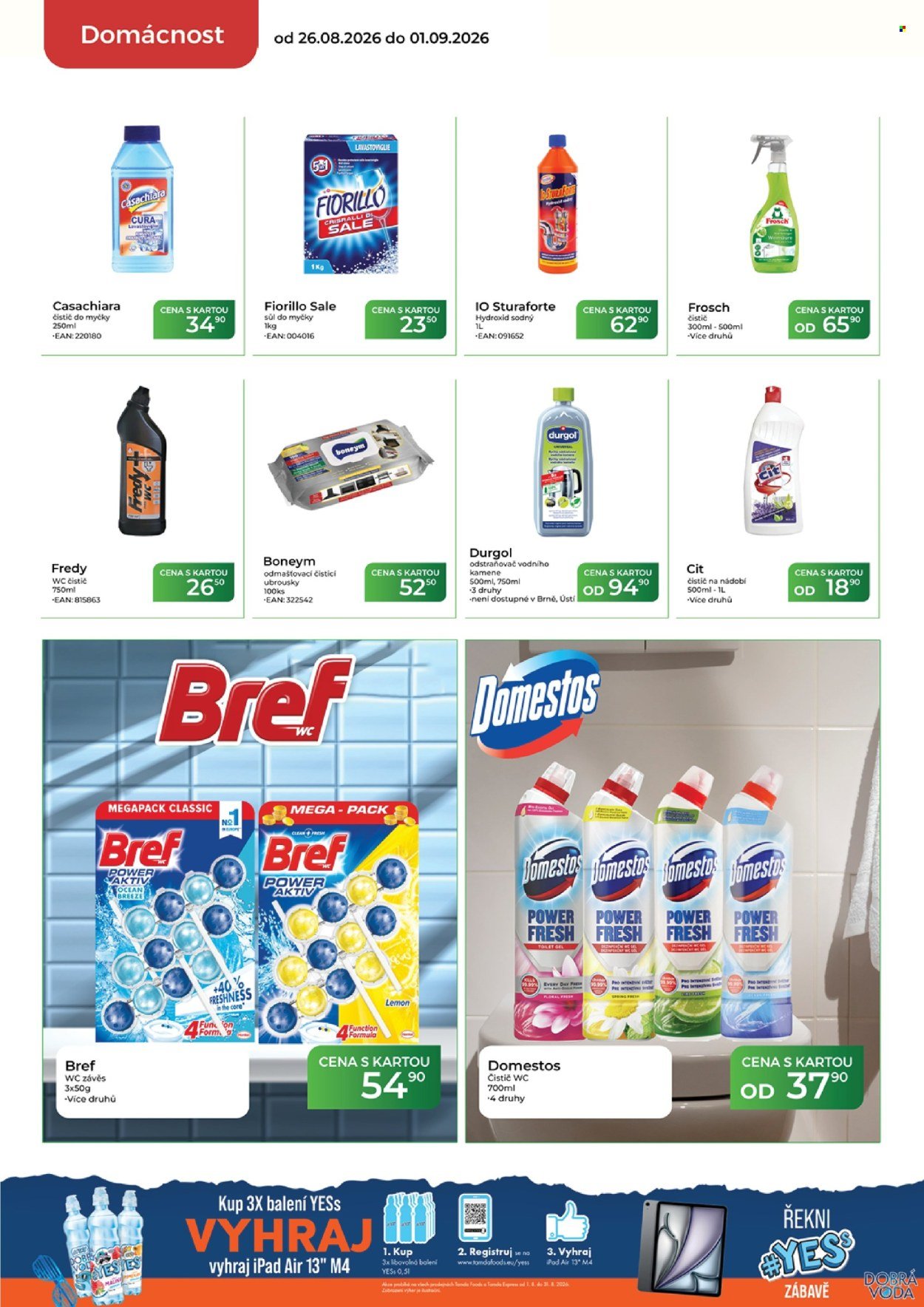 TAMDA FOODS leták - Od středy 26.8.2026