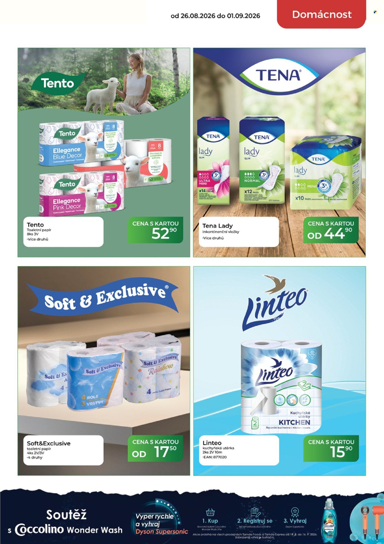 TAMDA FOODS leták - Od středy 26.8.2026