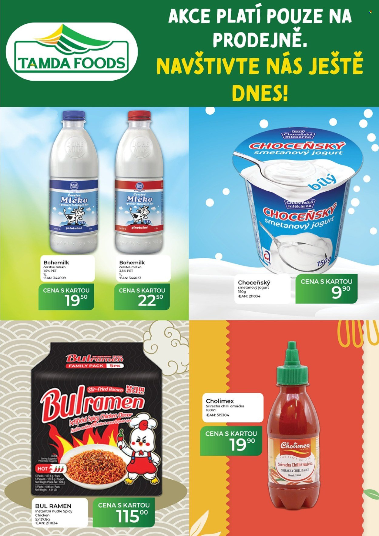TAMDA FOODS leták - Od středy 26.8.2026