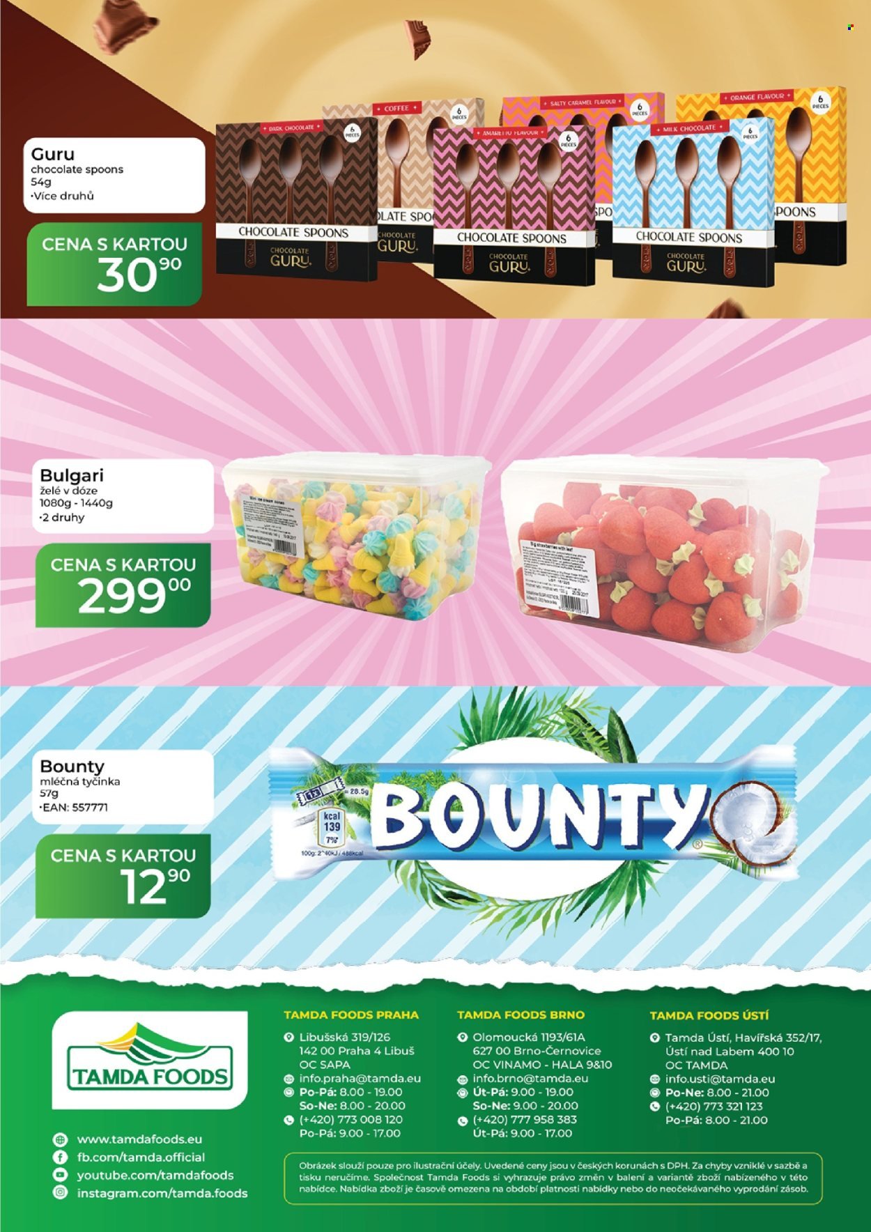 TAMDA FOODS leták - Od středy 26.8.2026