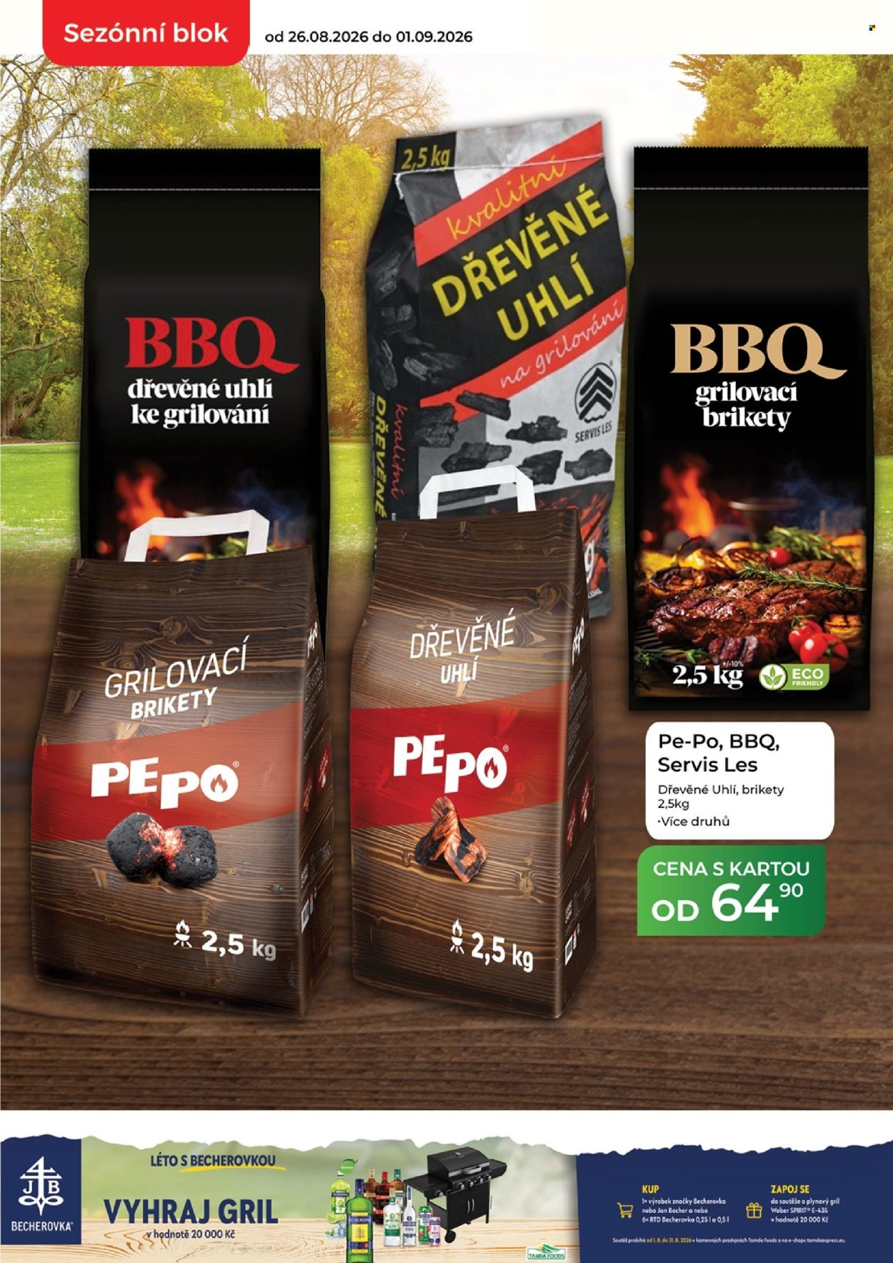 TAMDA FOODS leták - Od středy 26.8.2026
