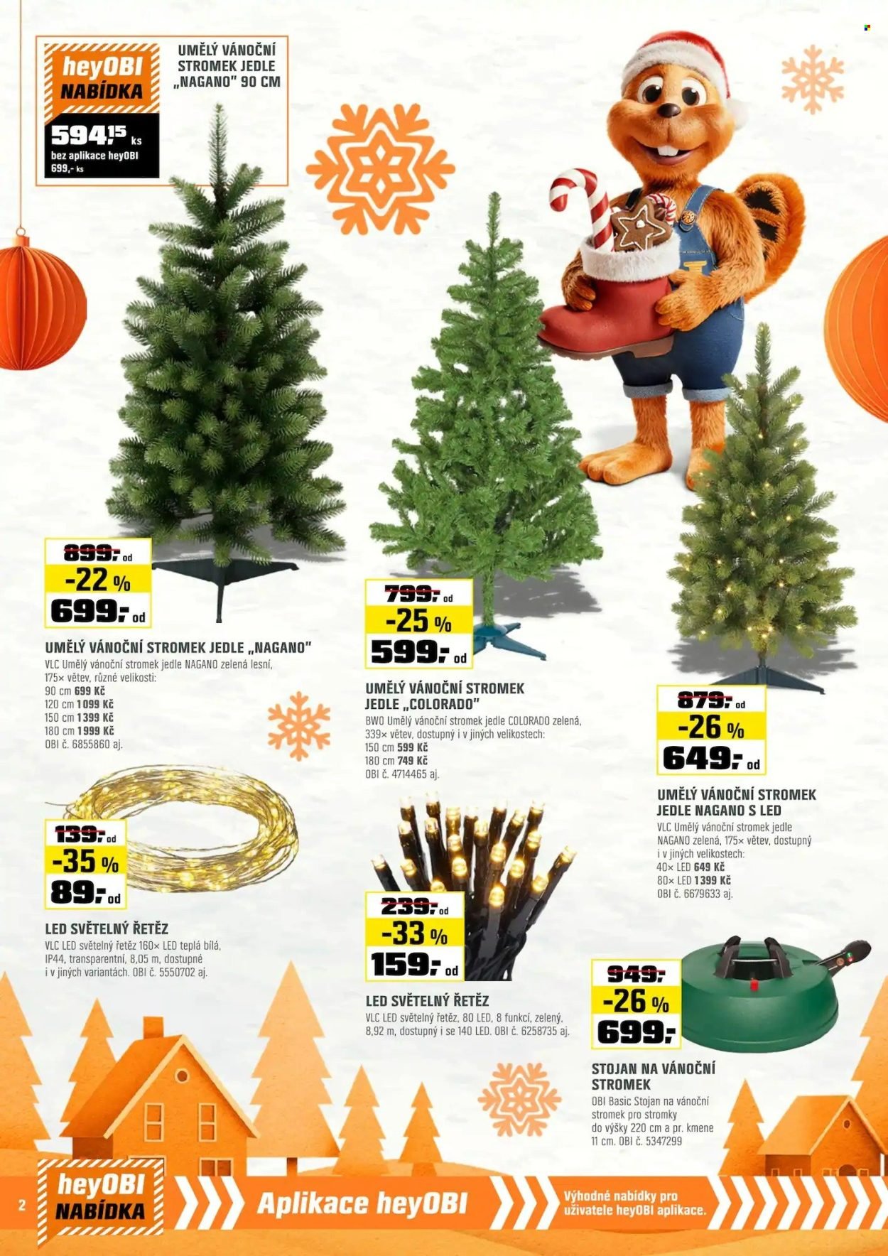 OBI leták - Vaše kouzelné Vánoce s Obi (2025-11-01 - 2025-11-30)