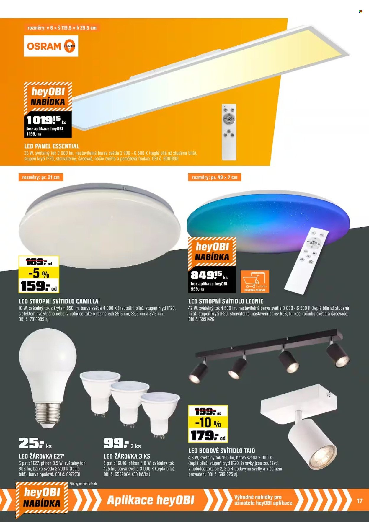 OBI leták - Vaše kouzelné Vánoce s Obi (2025-11-01 - 2025-11-30)