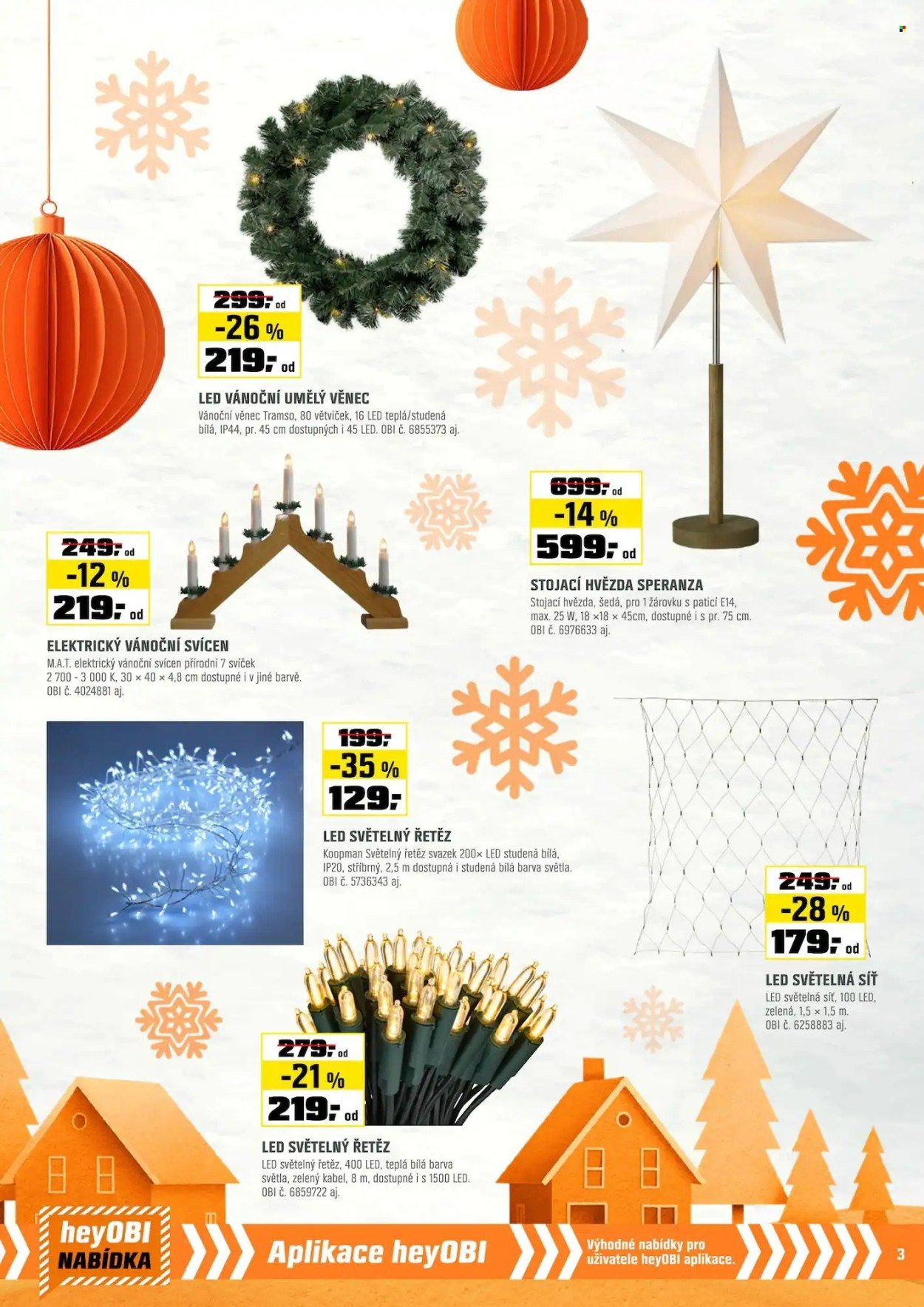 OBI leták - Vaše kouzelné Vánoce s Obi (2025-11-01 - 2025-11-30)