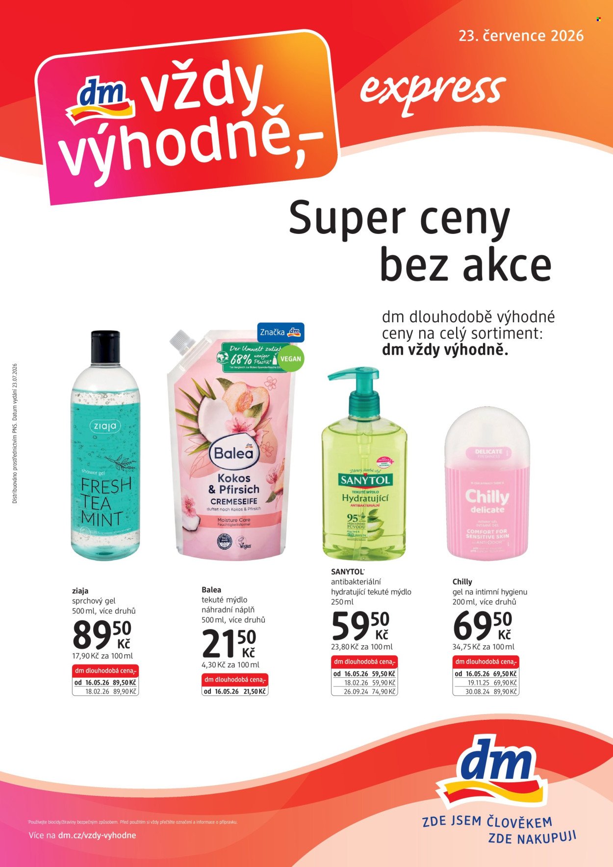 DM DROGERIE leták - express