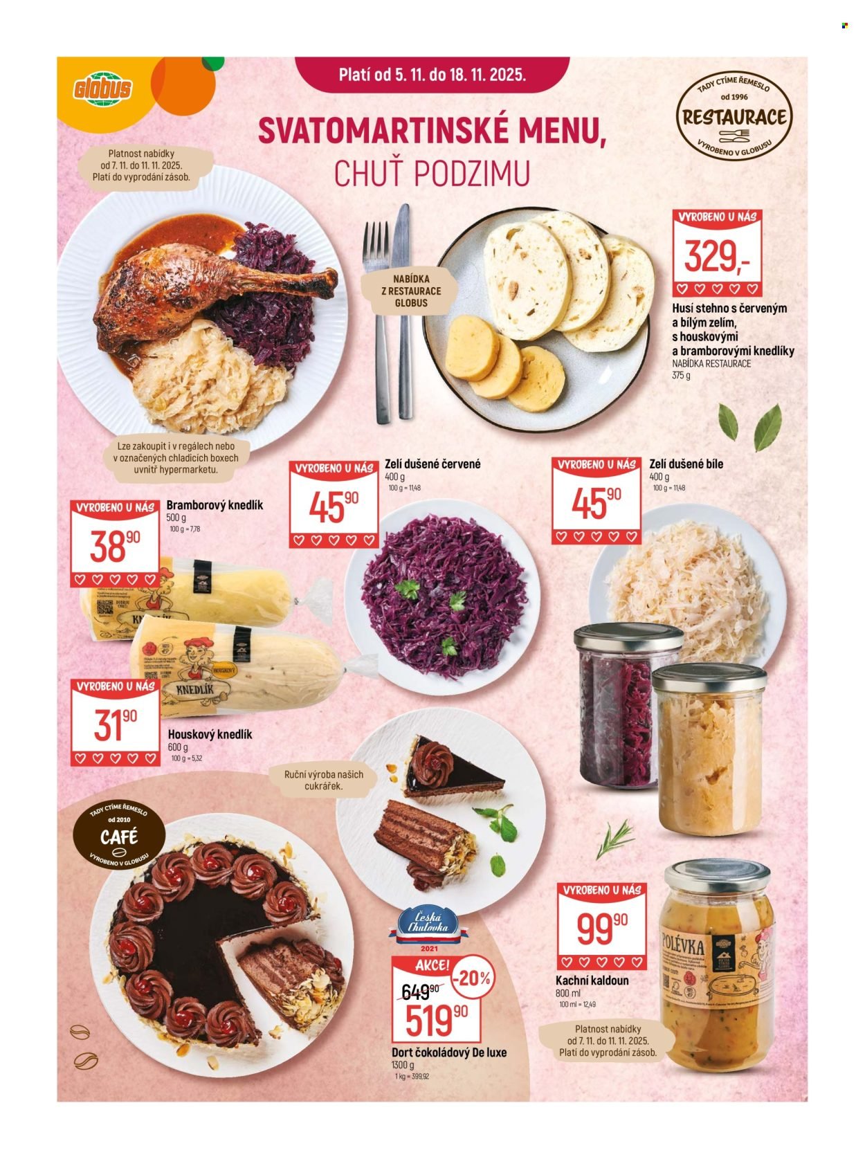 GLOBUS leták - Od středy 5.11.2025 (2025-11-05 - 2025-11-18)