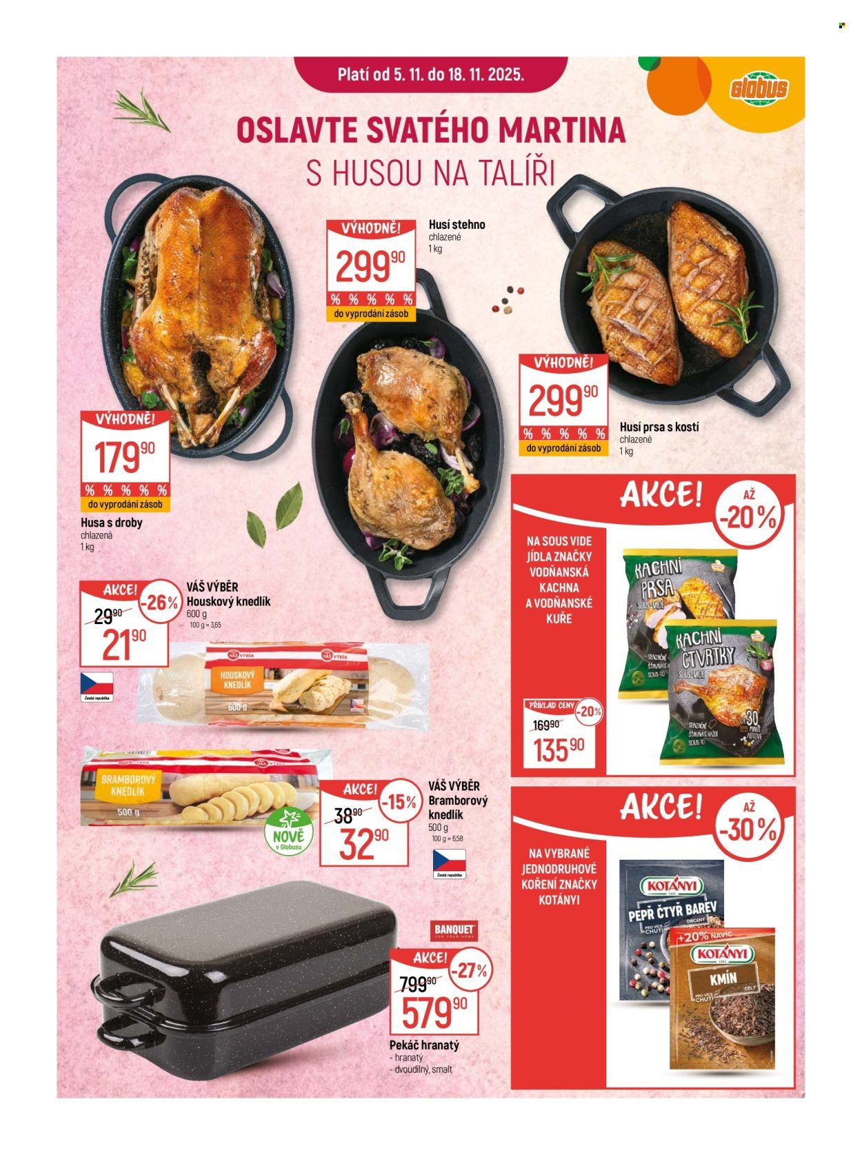 GLOBUS leták - Od středy 5.11.2025 (2025-11-05 - 2025-11-18)