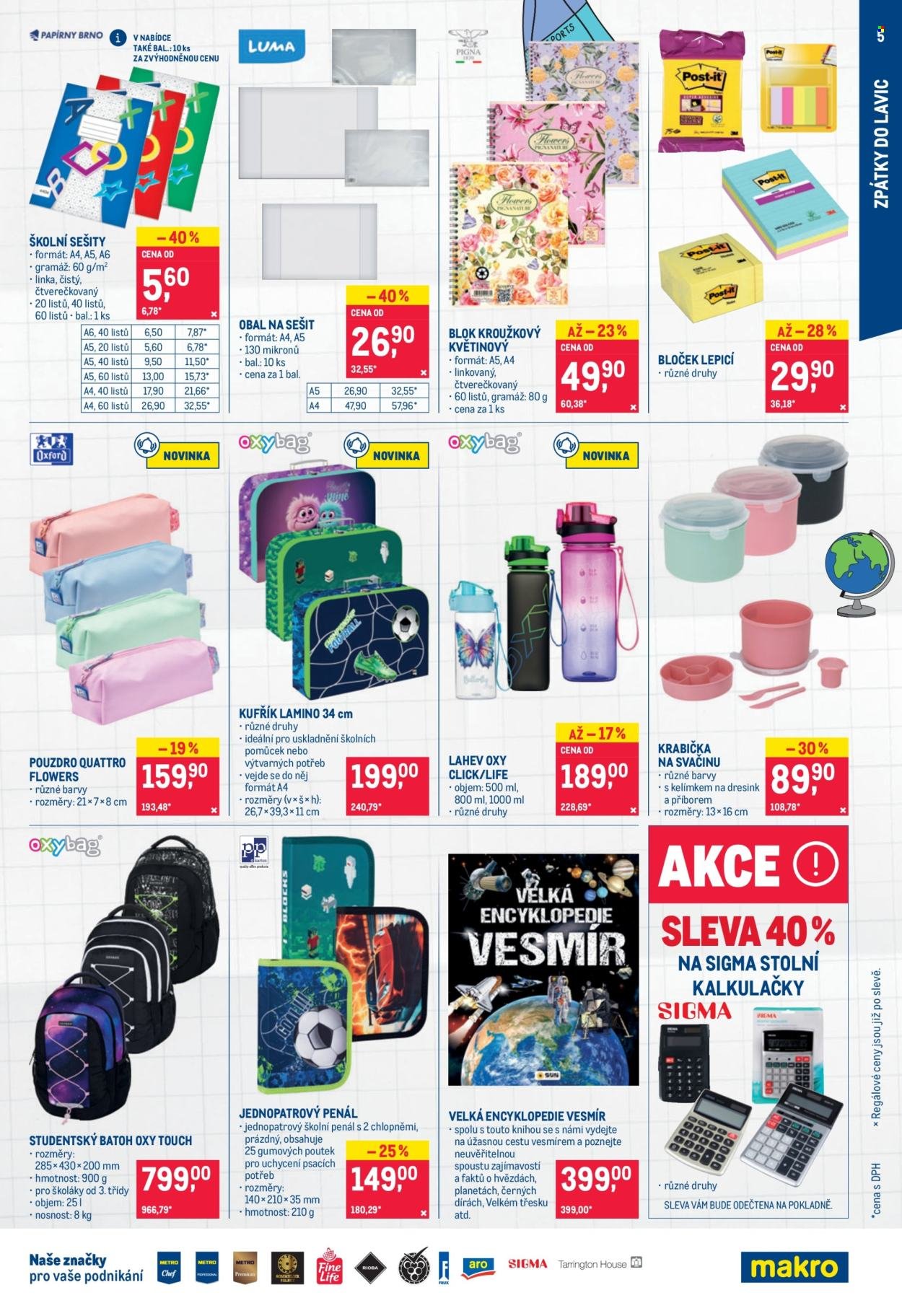 MAKRO leták - Nepotravinové zboží