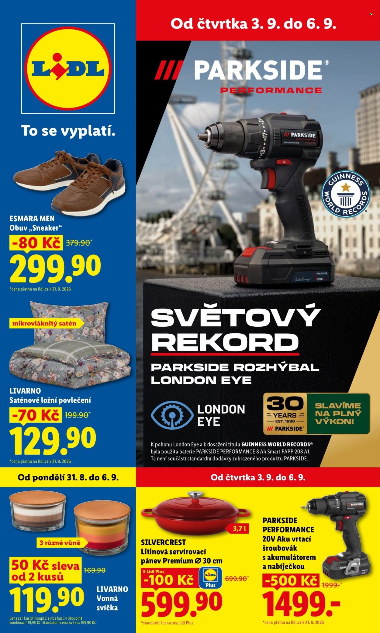 LIDL leták - Spotřební zboží