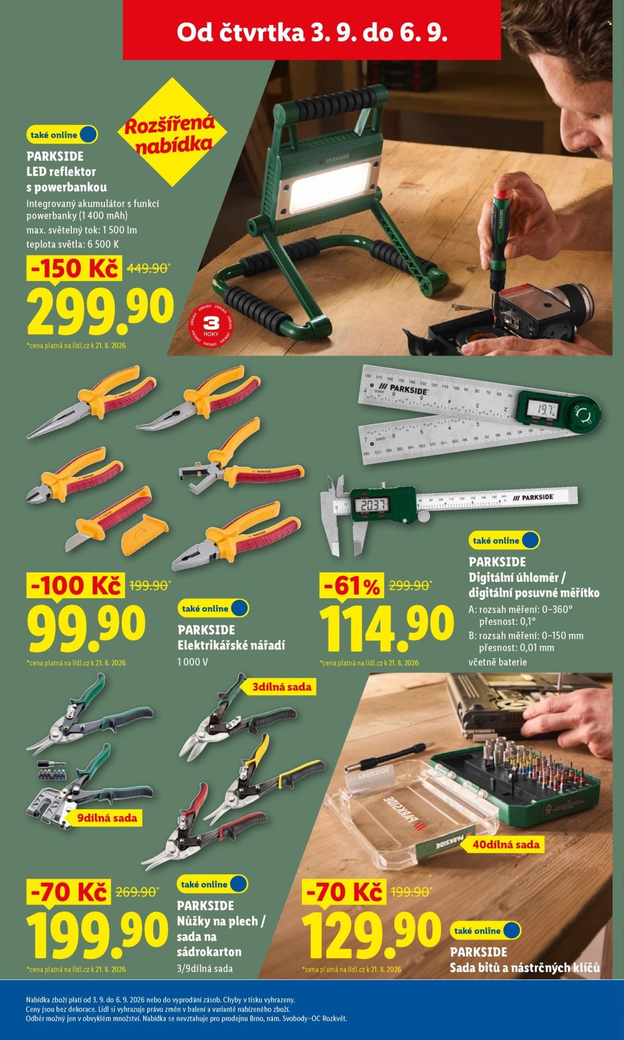 LIDL leták - Spotřební zboží
