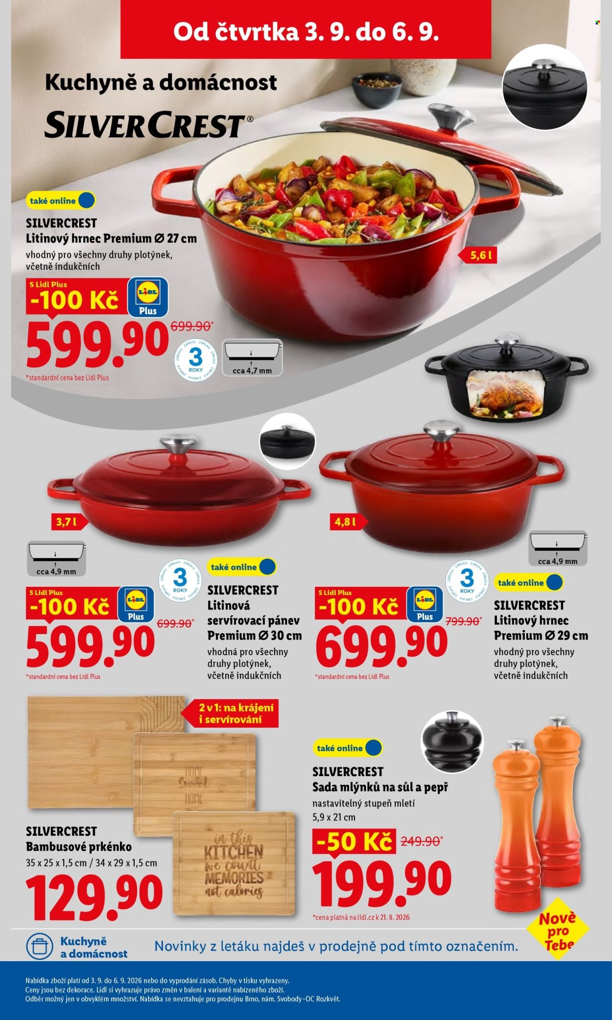 LIDL leták - Spotřební zboží