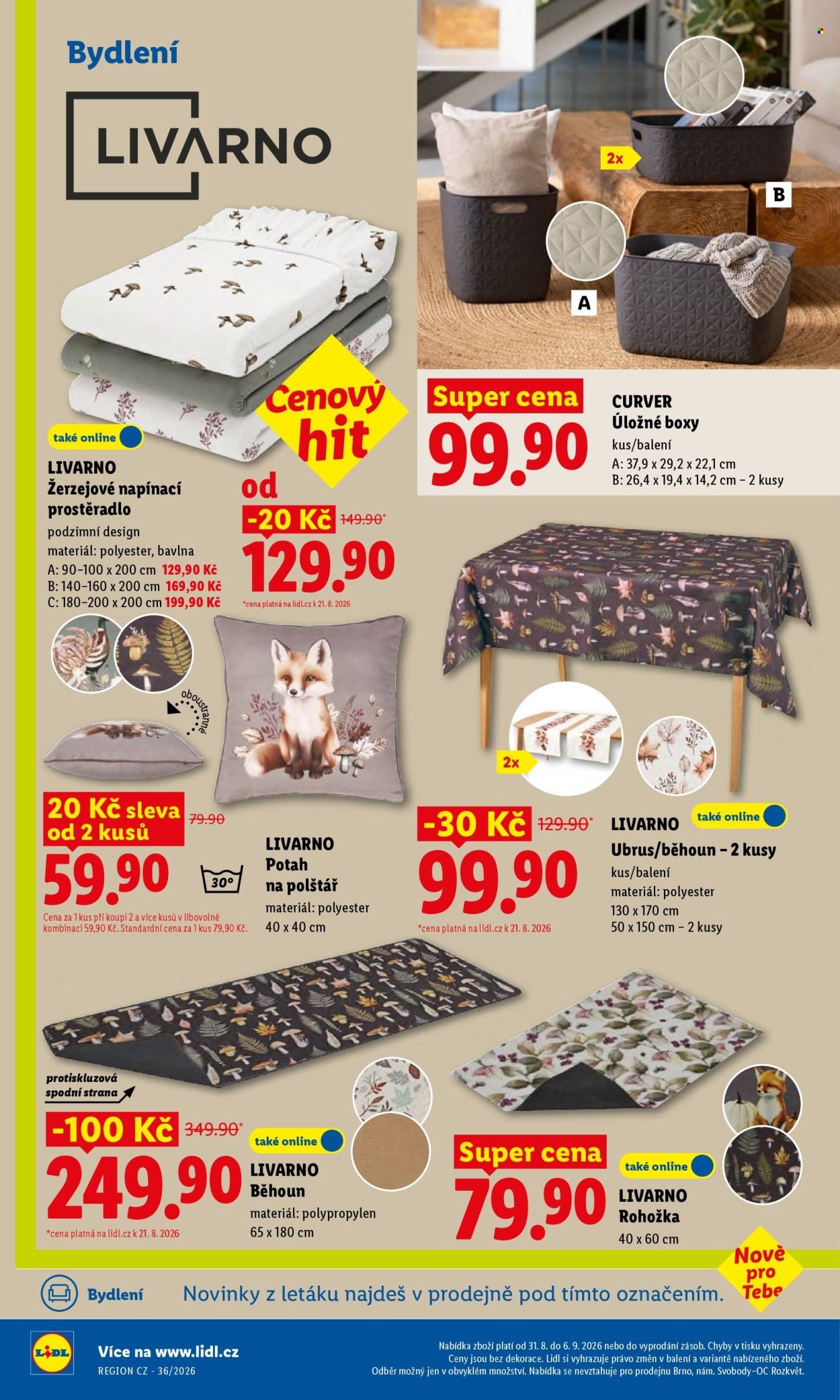 LIDL leták - Spotřební zboží