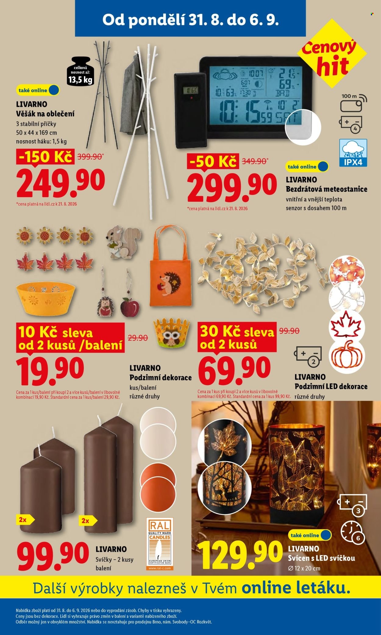 LIDL leták - Spotřební zboží