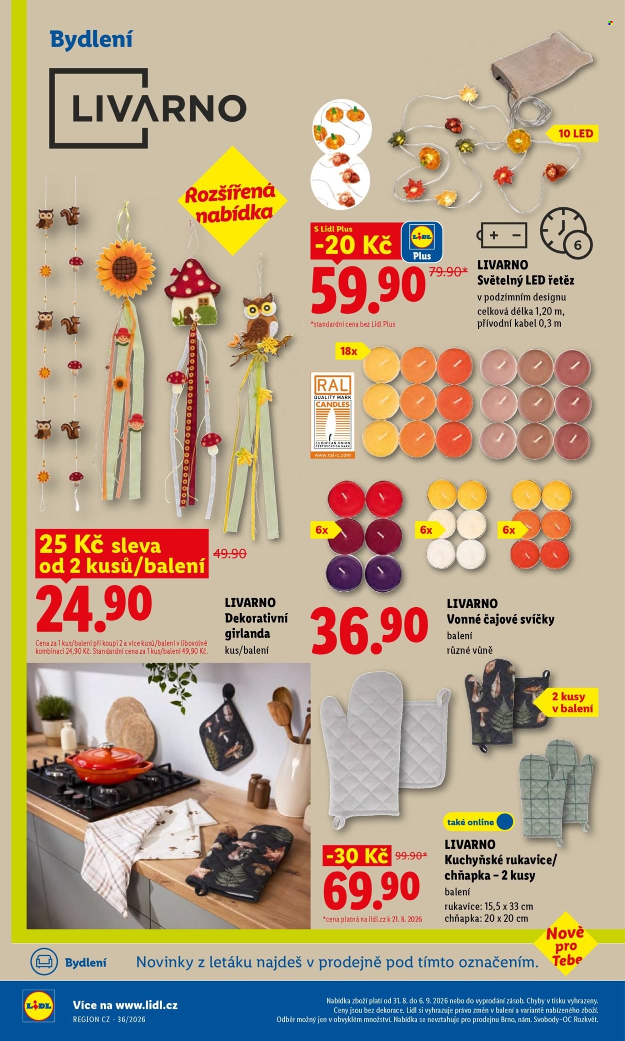 LIDL leták - Spotřební zboží