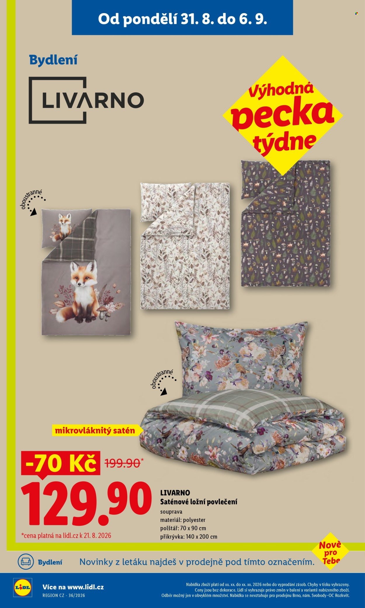 LIDL leták - Spotřební zboží