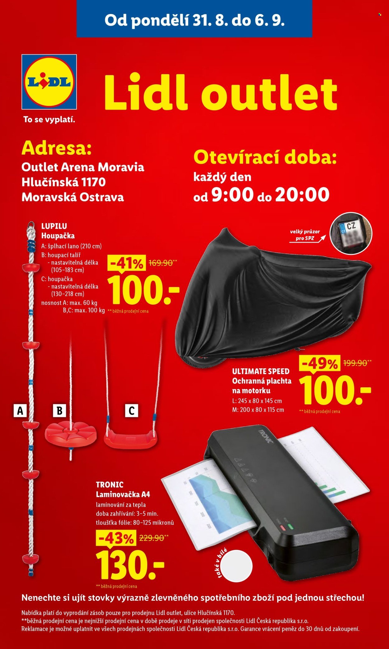 LIDL leták - Spotřební zboží