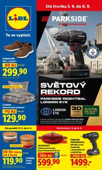 LIDL leták - Spotřební zboží