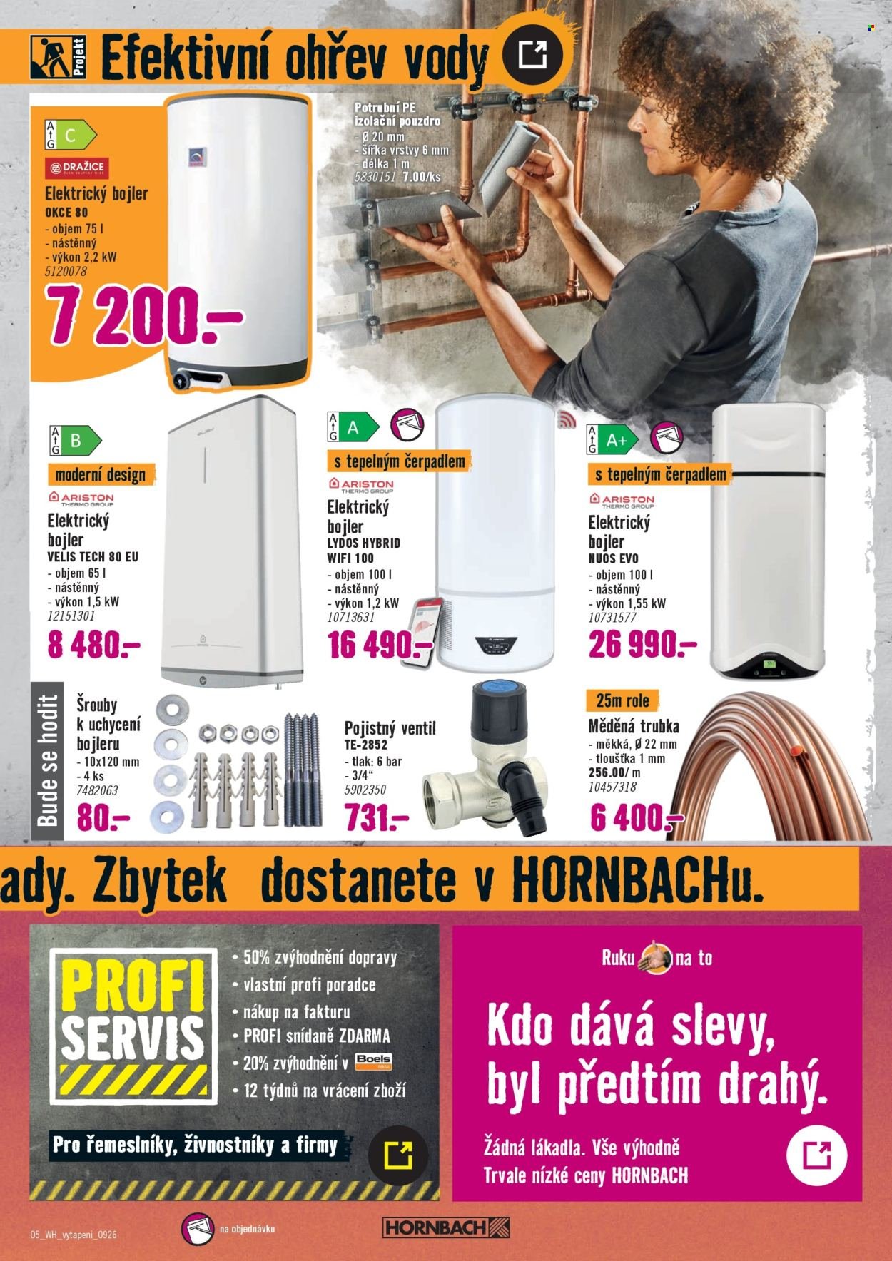 HORNBACH leták - Váš další projekt - Vytápění