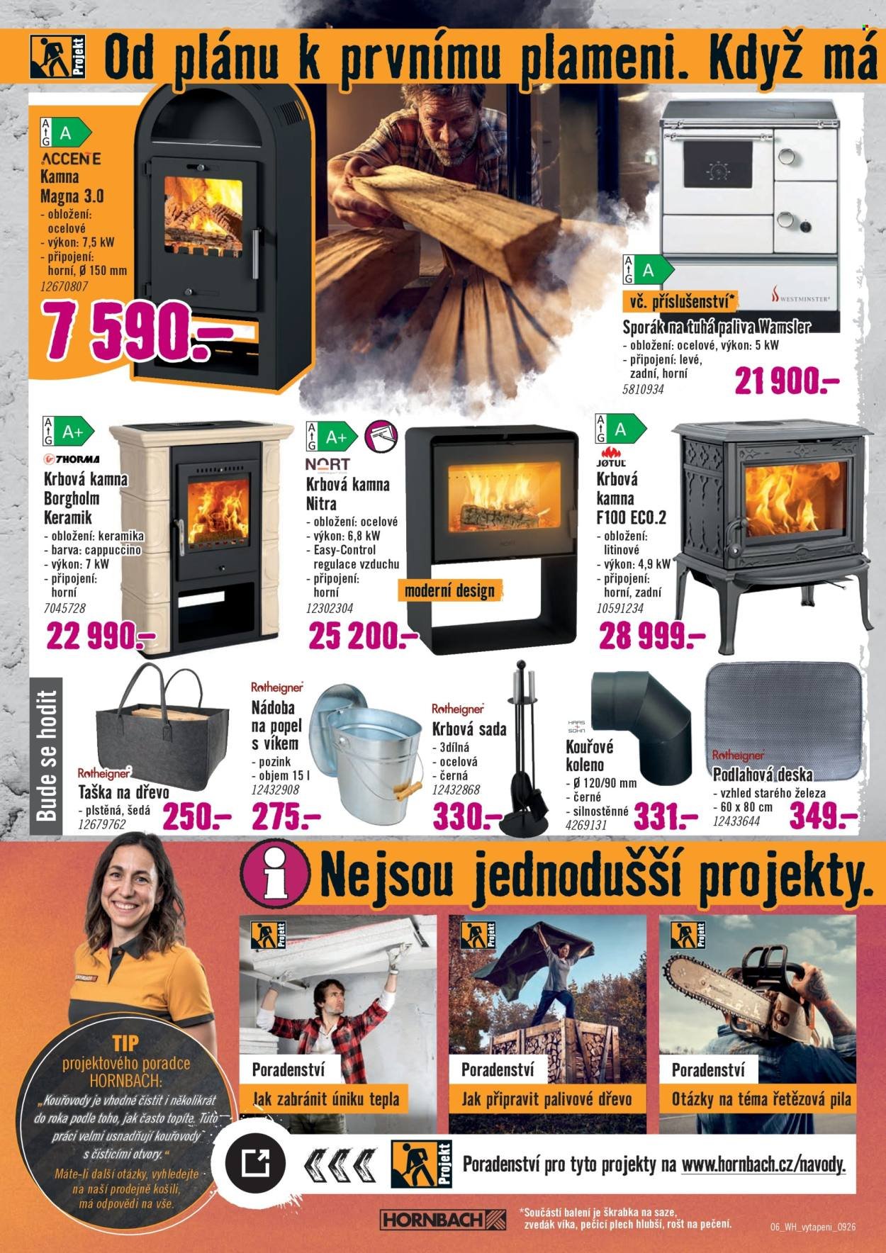 HORNBACH leták - Váš další projekt - Vytápění