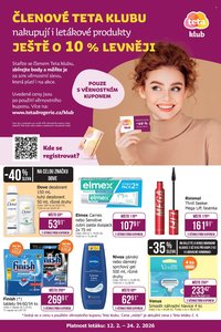 TETA DROGERIE leták - Klub (2026-02-12 - 2026-02-24)