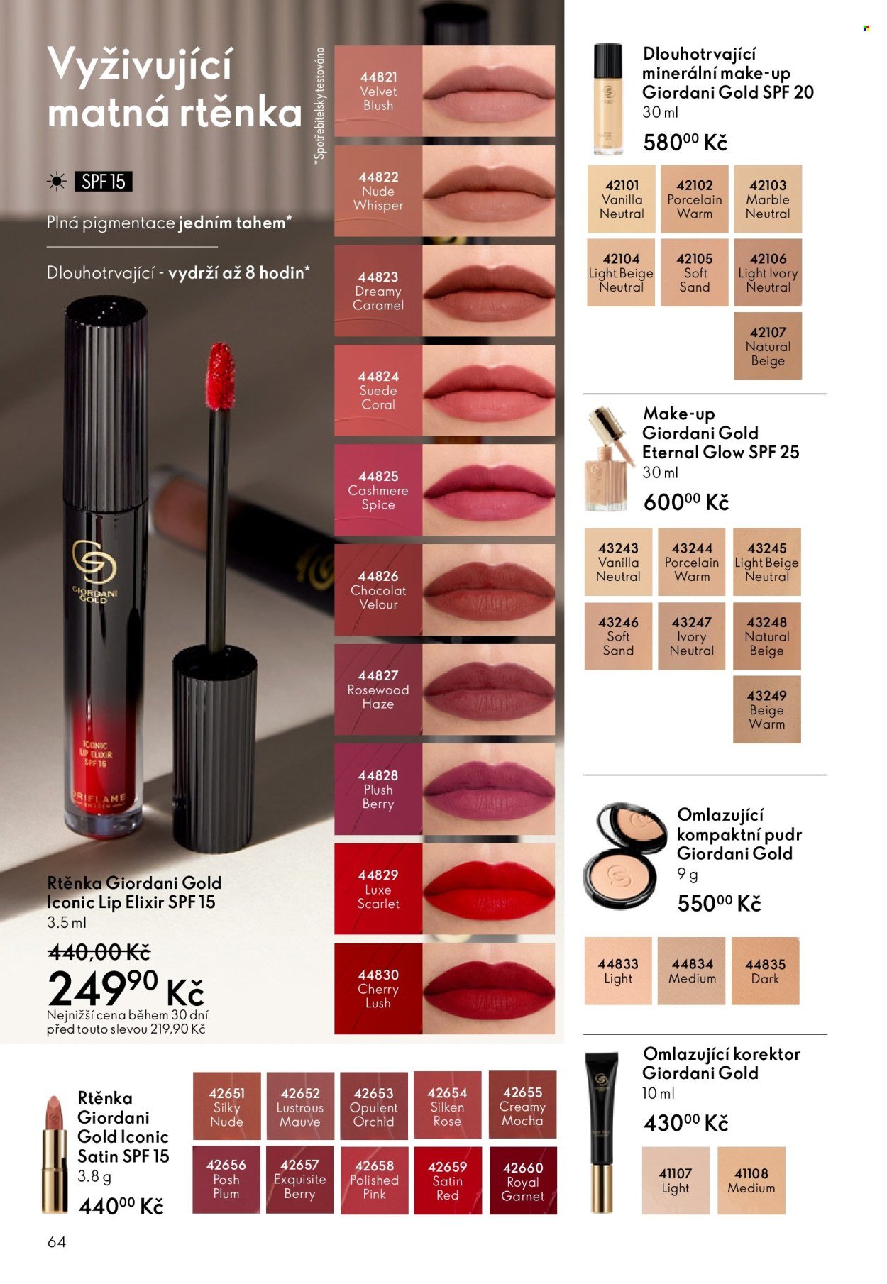 ORIFLAME leták - Od středy 4.3.2026 (2026-03-04 - 2026-03-24)