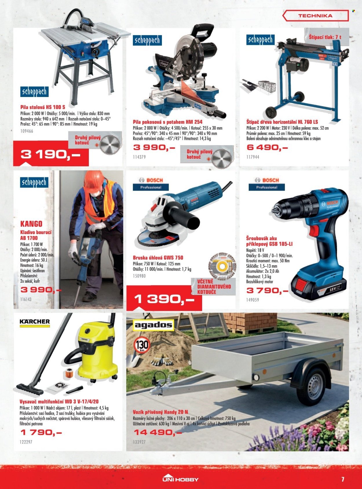 UNI HOBBY leták - Je čas na změnu k lepšímu