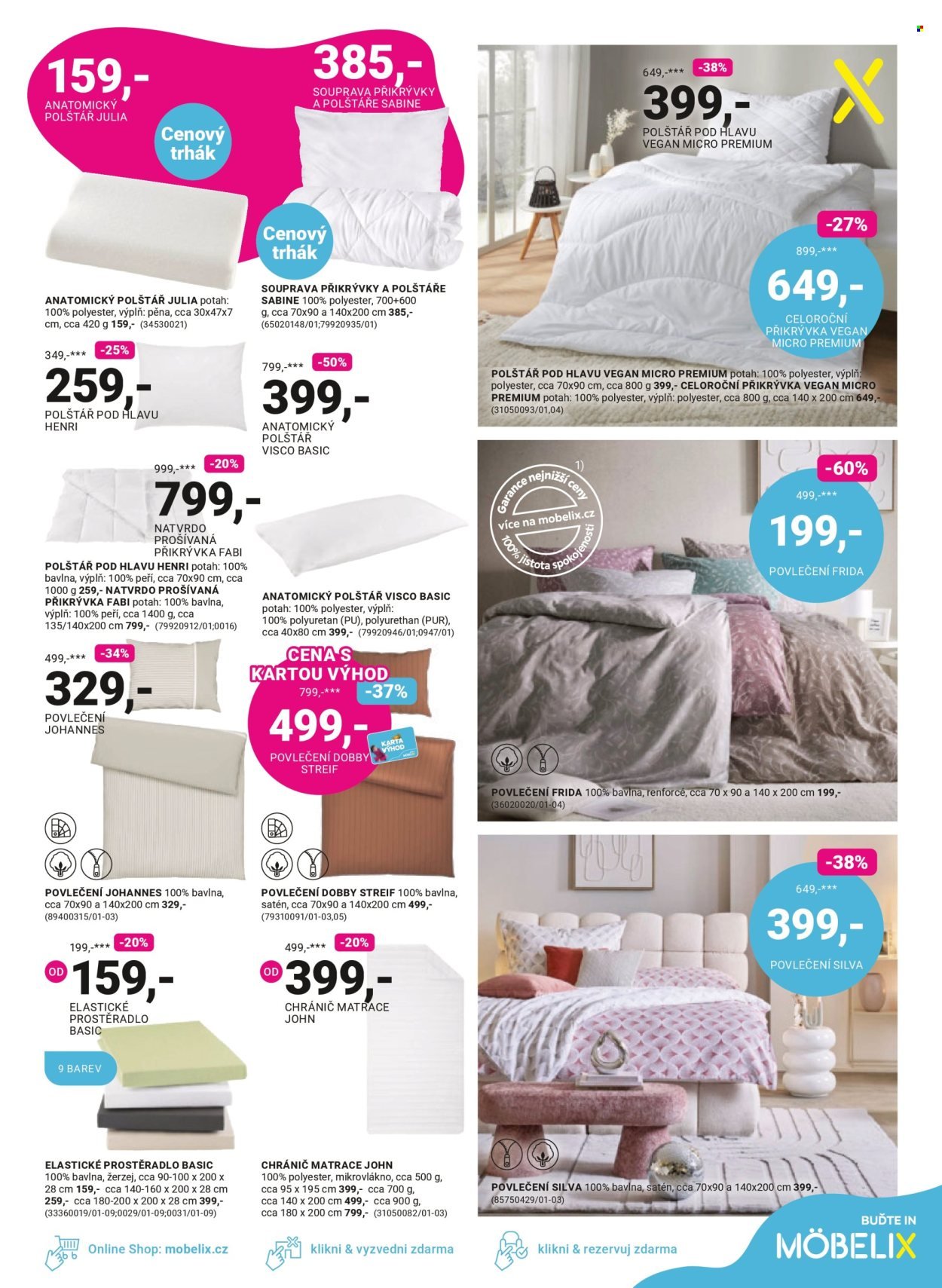 MÖBELIX leták - Vytočte si 100% zpět (2026-03-09 - 2026-04-05)