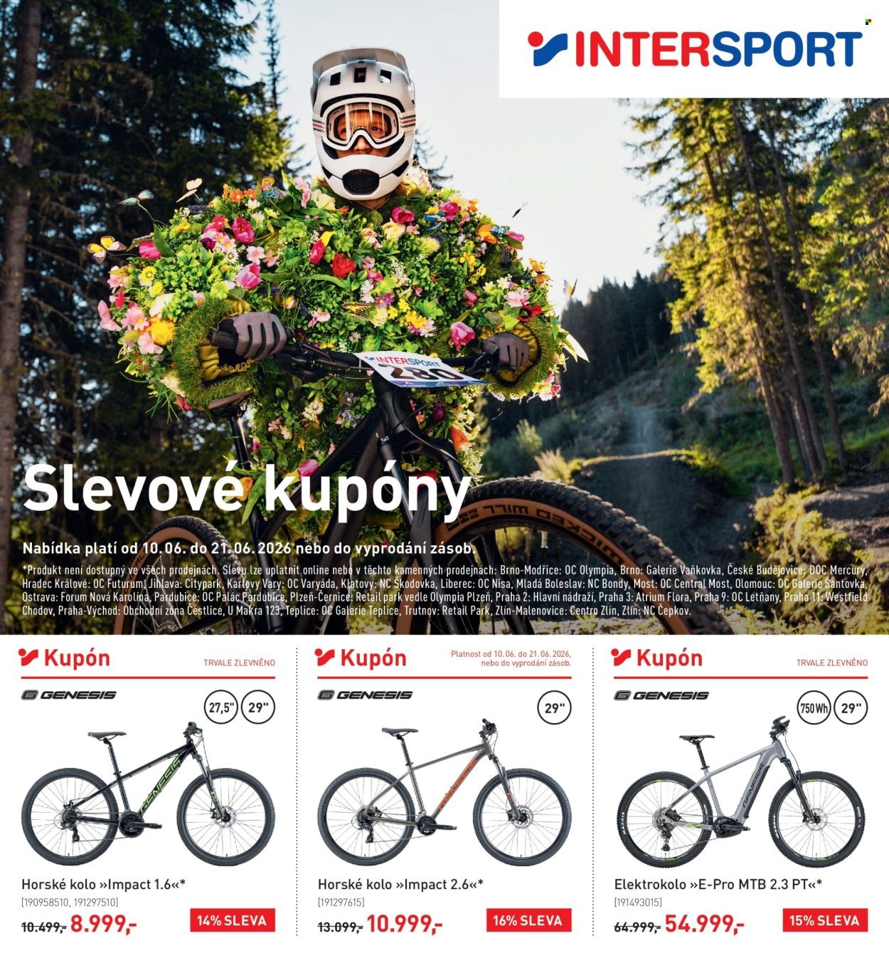 INTERSPORT leták - Od středy 10.6.2026