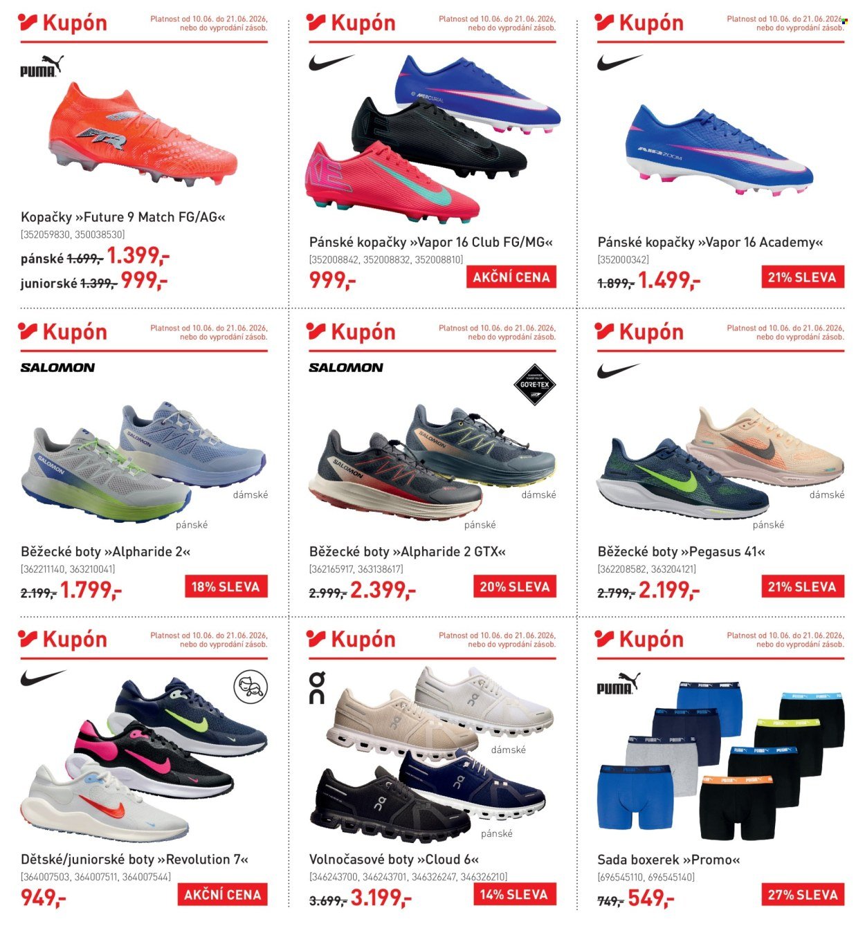 INTERSPORT leták - Od středy 10.6.2026