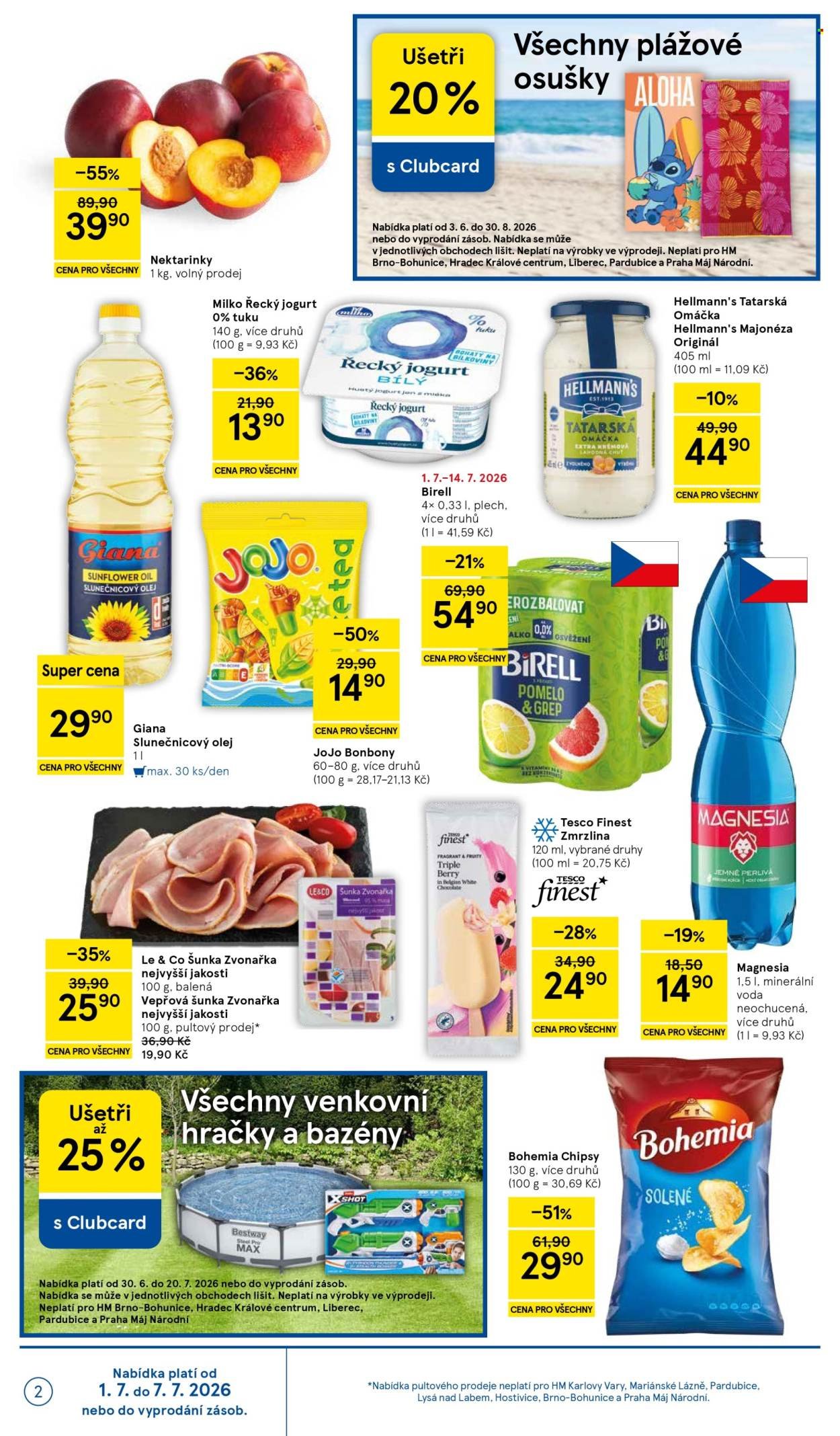 TESCO leták - Maličkosti pro velkolepé léto