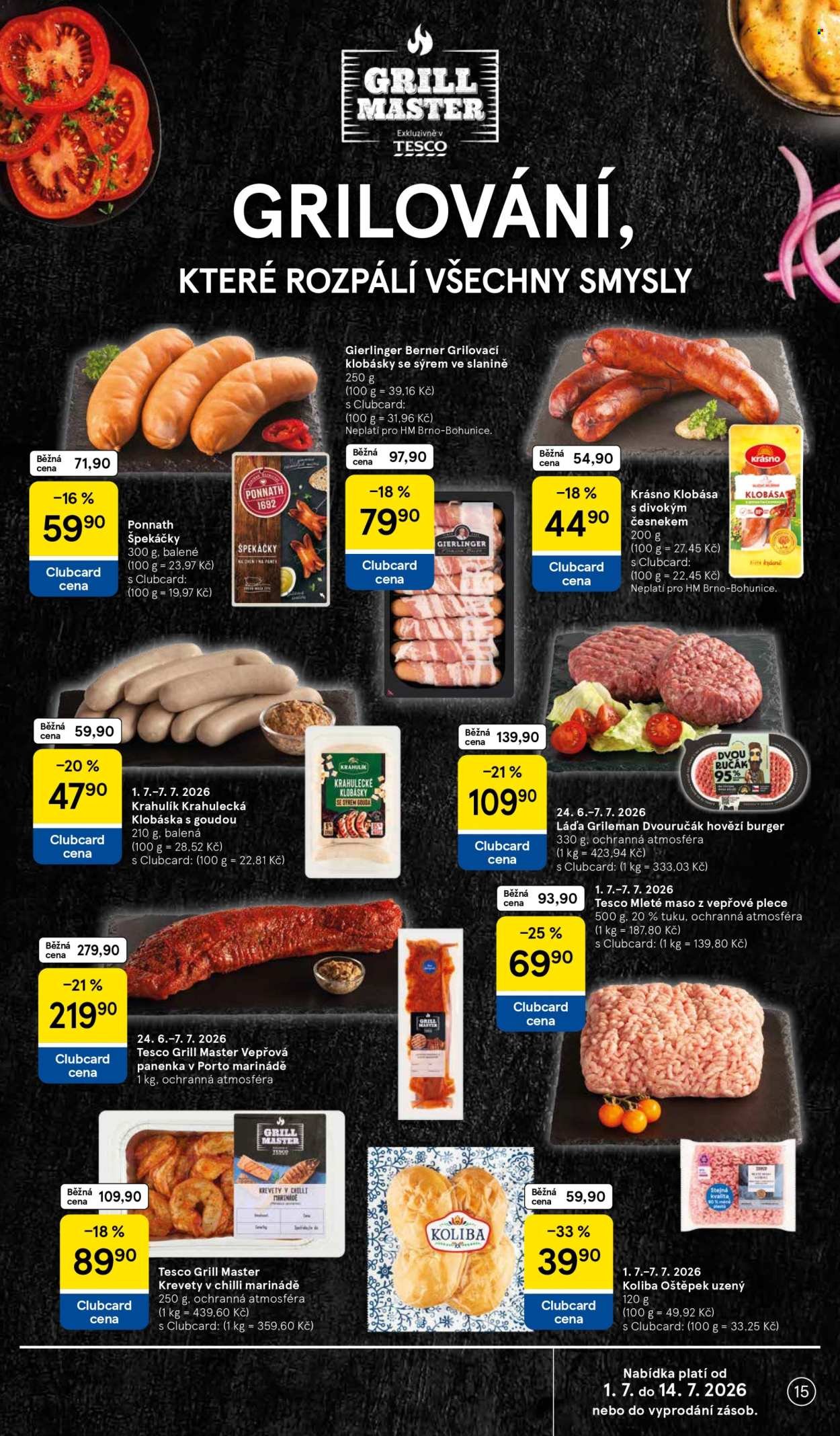 TESCO leták - Maličkosti pro velkolepé léto