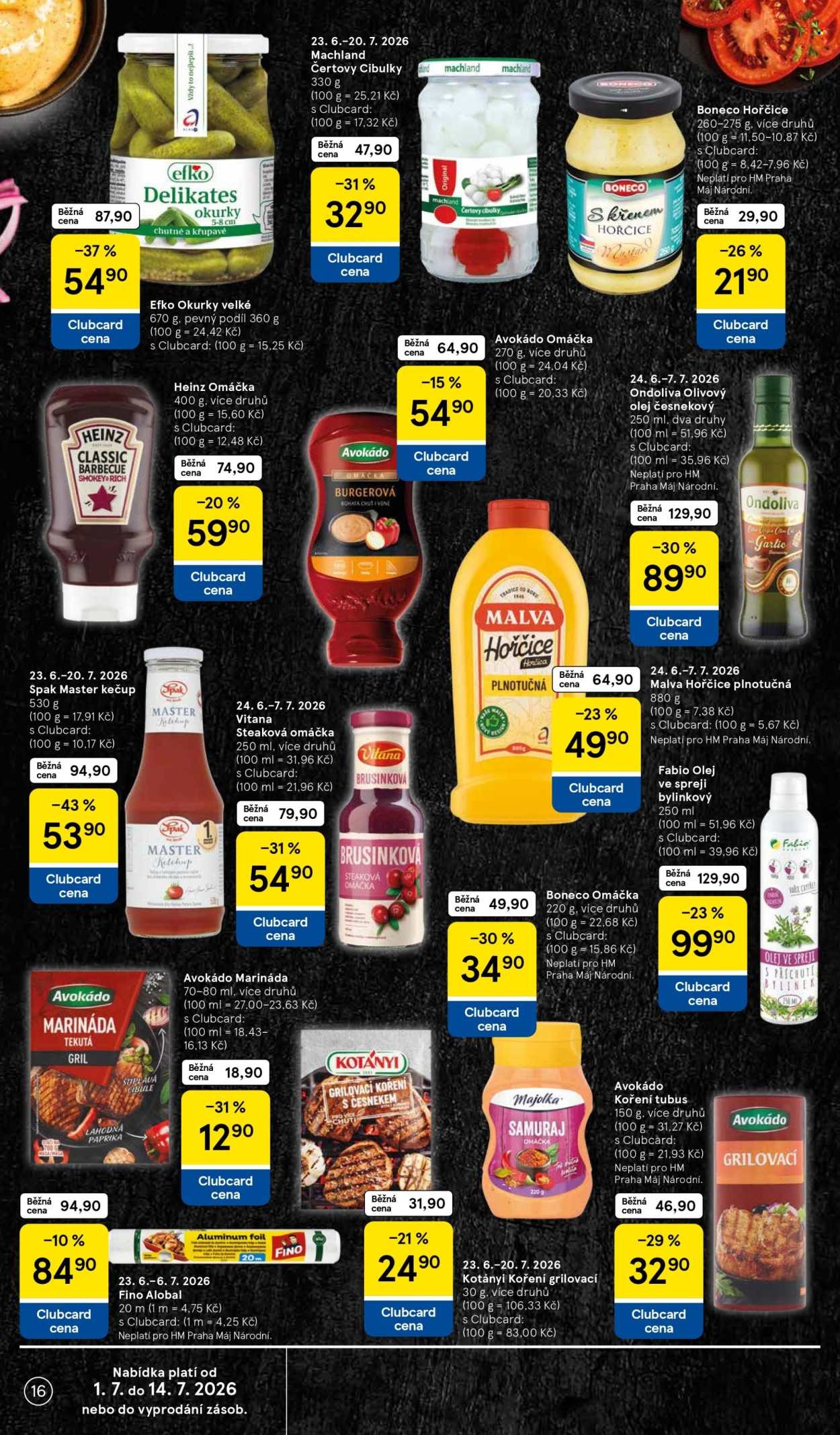 TESCO leták - Maličkosti pro velkolepé léto