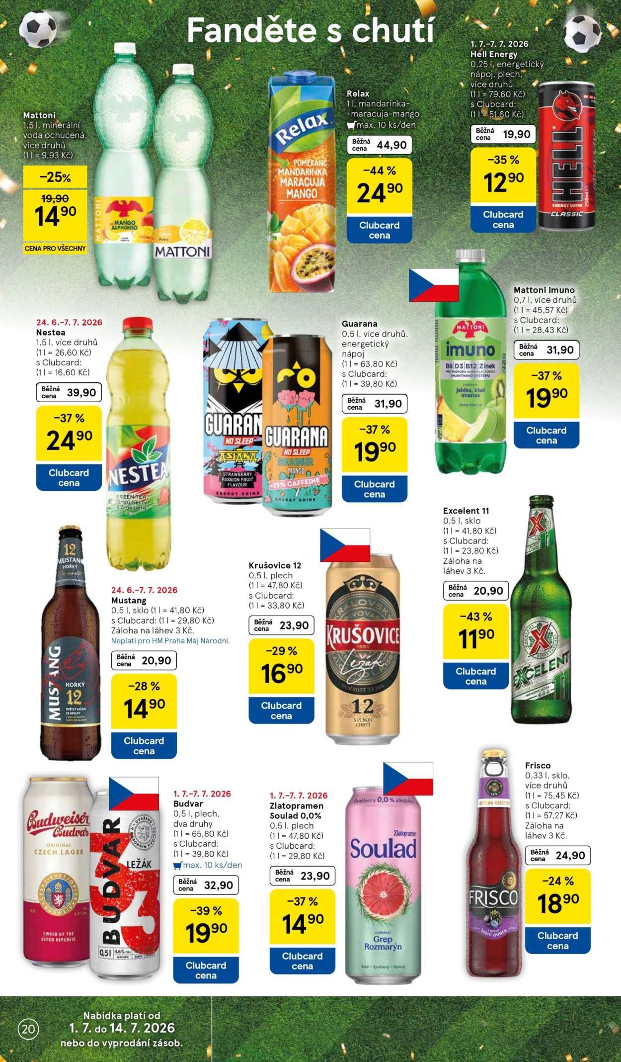 TESCO leták - Maličkosti pro velkolepé léto