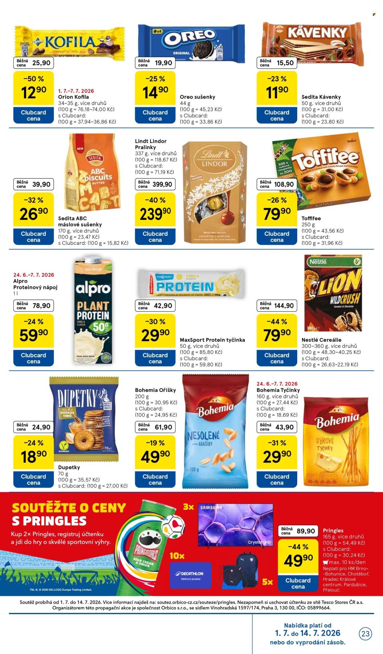 TESCO leták - Maličkosti pro velkolepé léto
