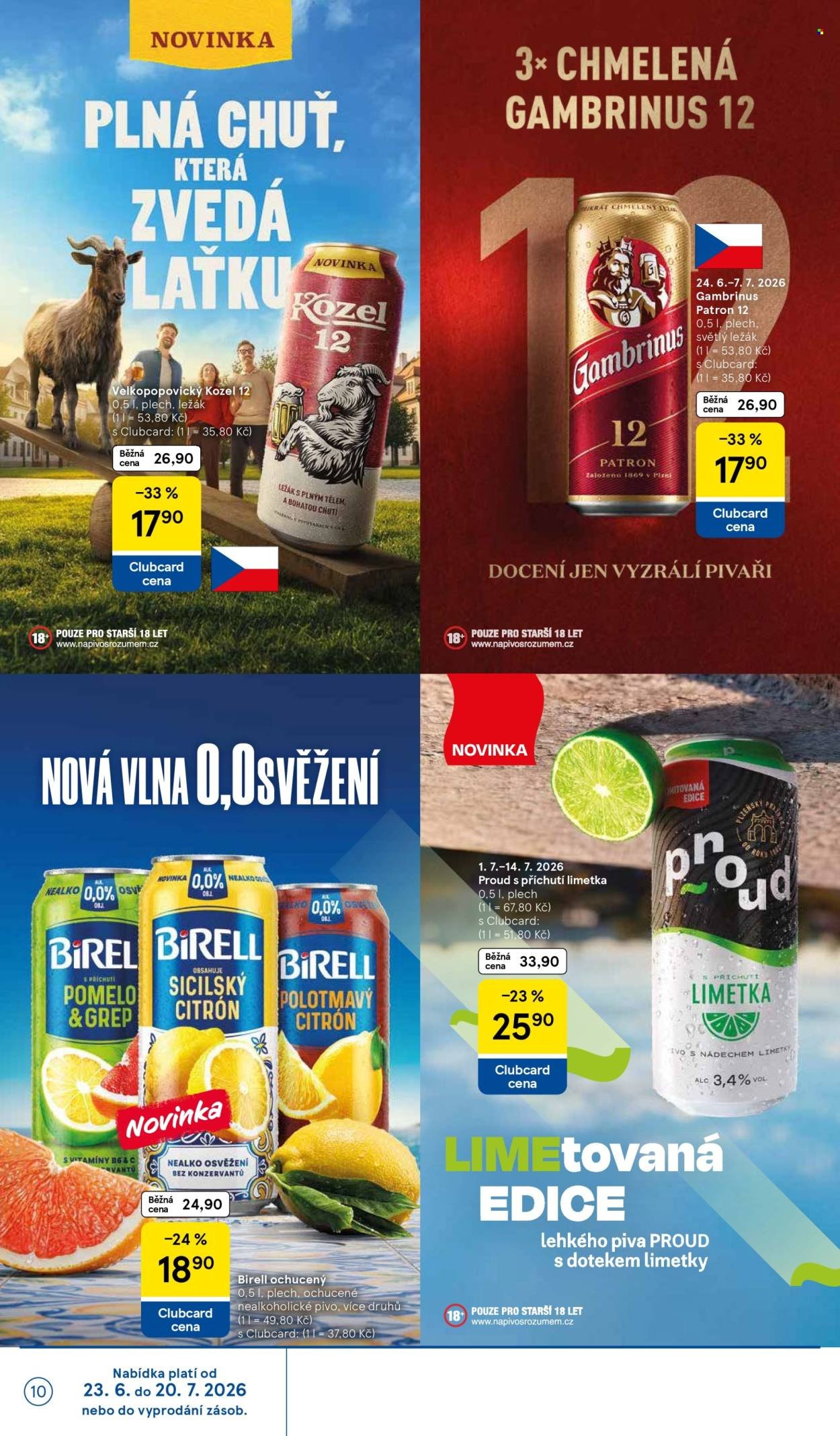 TESCO leták - Maličkosti pro velkolepé léto