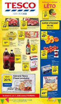 TESCO leták - Maličkosti pro velkolepé léto